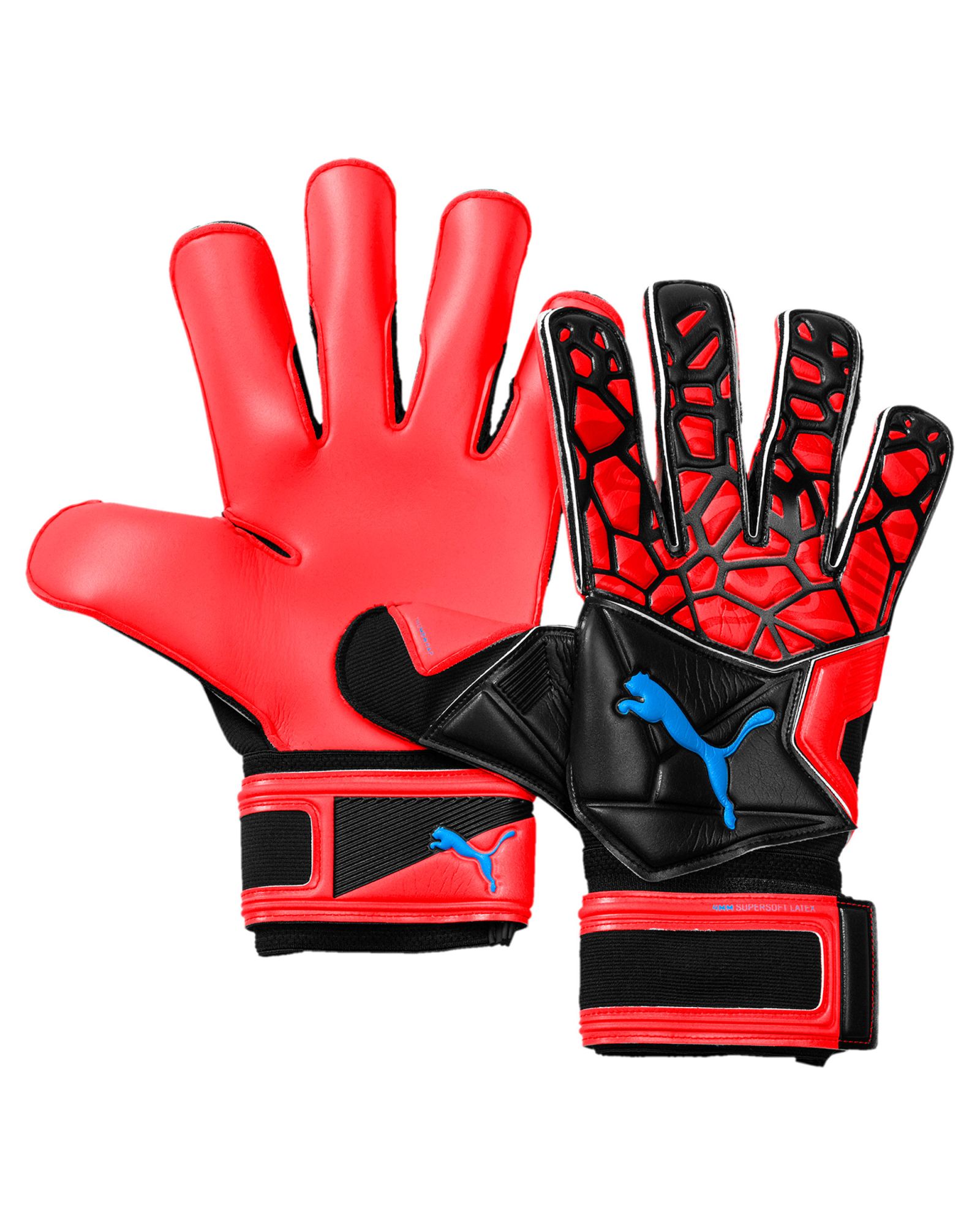 Guantes Future Grip 19.2 Rojo Negro - Fútbol Factory