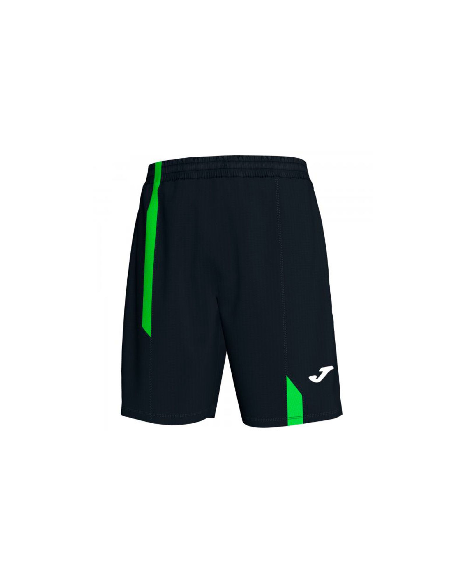 Pantalón Corto Supernova Negro Verde - Fútbol Factory