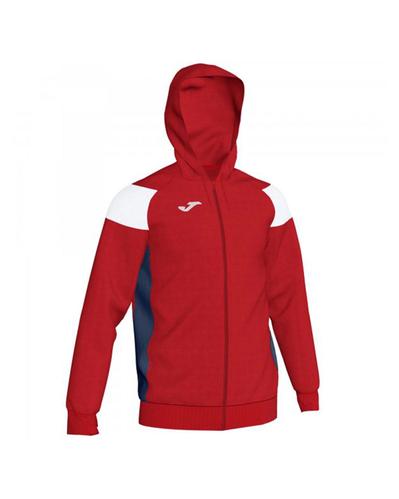 Chaqueta con Capucha de Training Crew III Rojo Blanco - Fútbol Factory