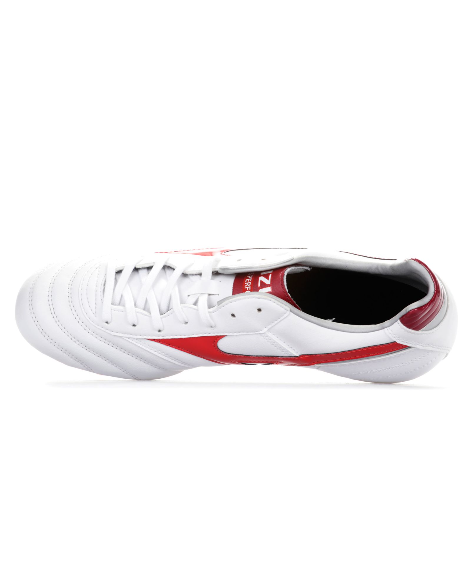 Botas de Fútbol Morelia Classic MD Blanco Rojo - Fútbol Factory