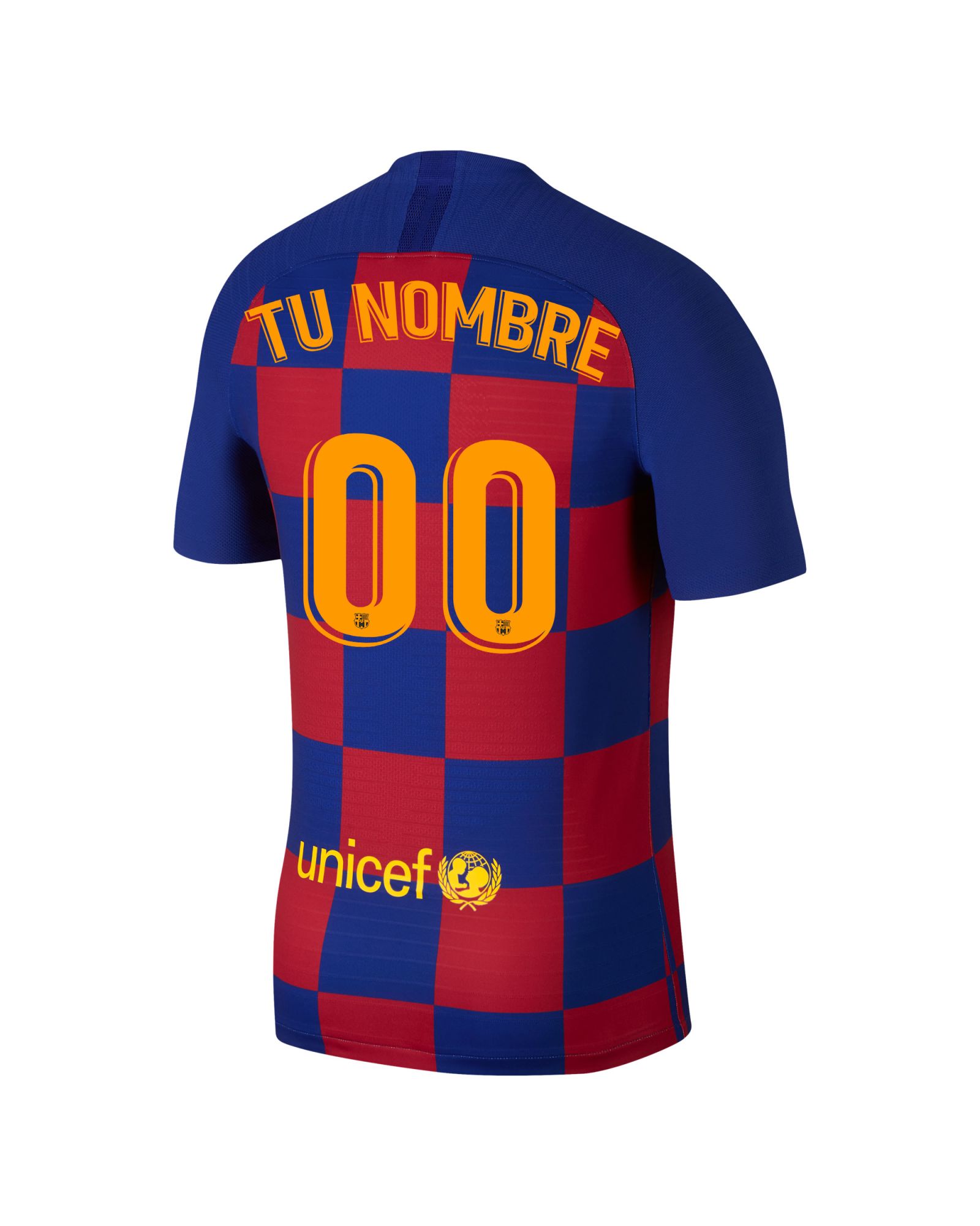 Camiseta 1ª FC Barcelona 2019/2020 Vapor Match Personalizado - Fútbol Factory