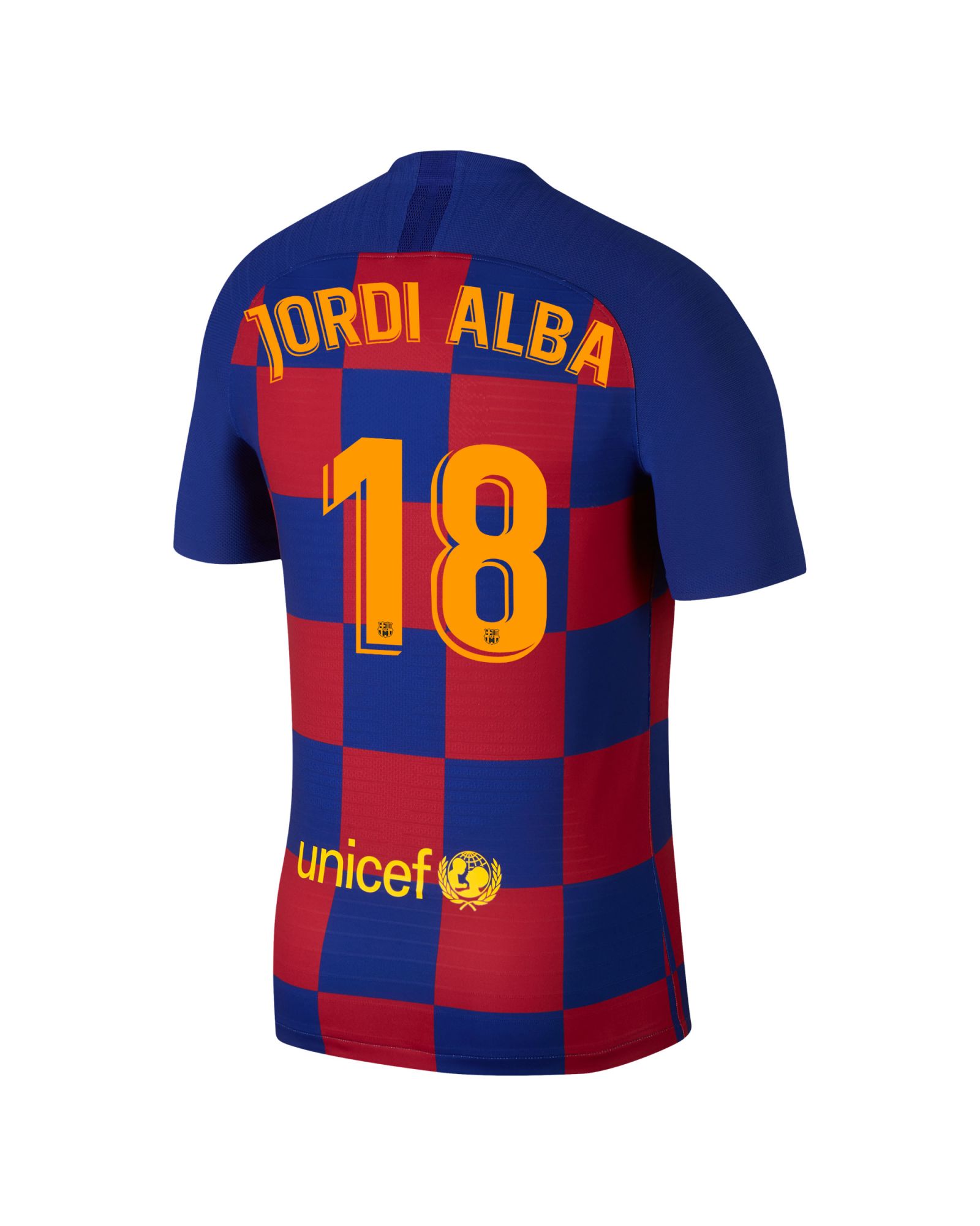 Camiseta 1ª FC Barcelona 2019/2020 Vapor Match Jordi Alba - Fútbol Factory