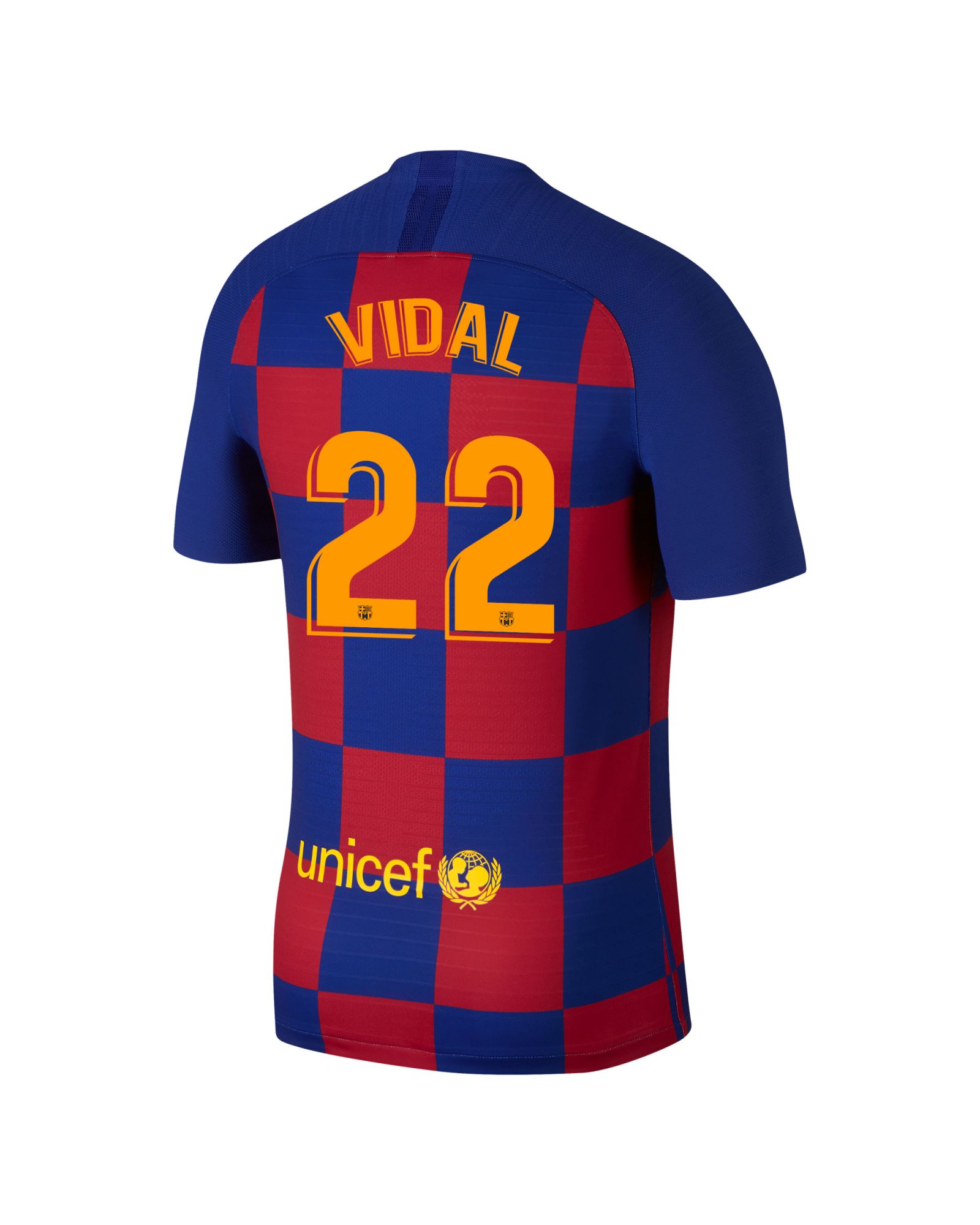 Camiseta 1ª FC Barcelona 2019/2020 Vapor Match Vidal - Fútbol Factory