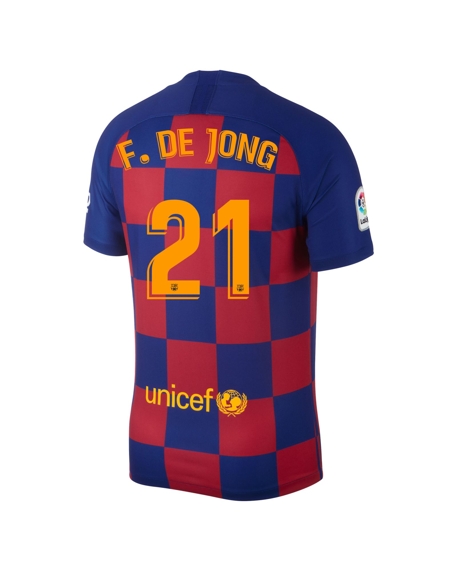 Camiseta 1ª FC Barcelona 2019/2020 F. De Jong - Fútbol Factory