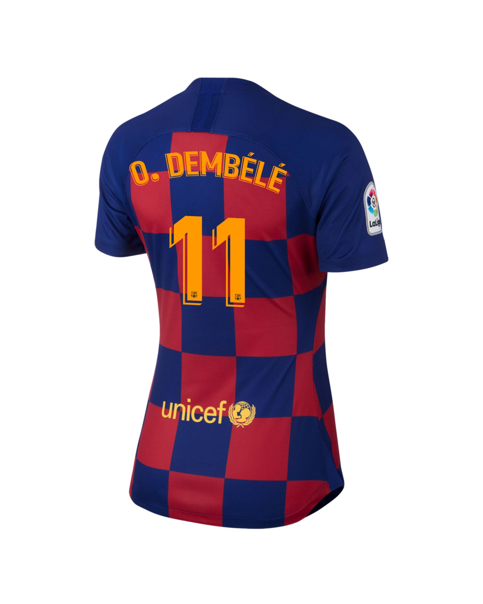 Camiseta 1ª FC Barcelona 2019/2020 Mujer O. Dembélé - Fútbol Factory