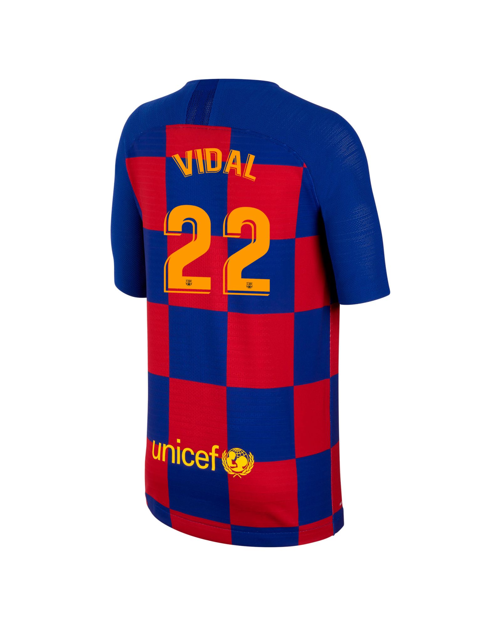 Camiseta 1ª FC Barcelona 2019/2020 Vapor Match Junior Vidal - Fútbol Factory