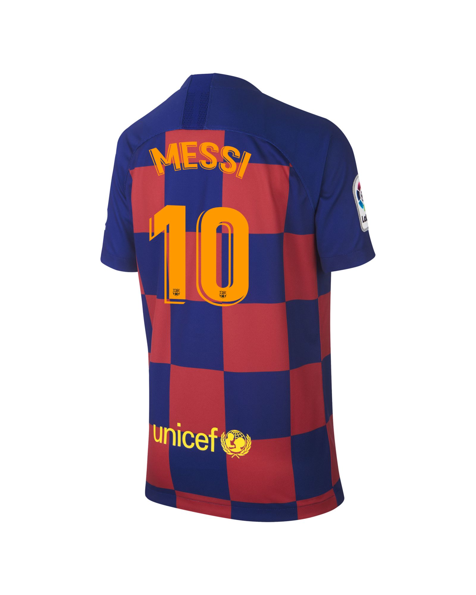 Equipación FC BARCELONA niño MESSI 19-20. Talla 2 años