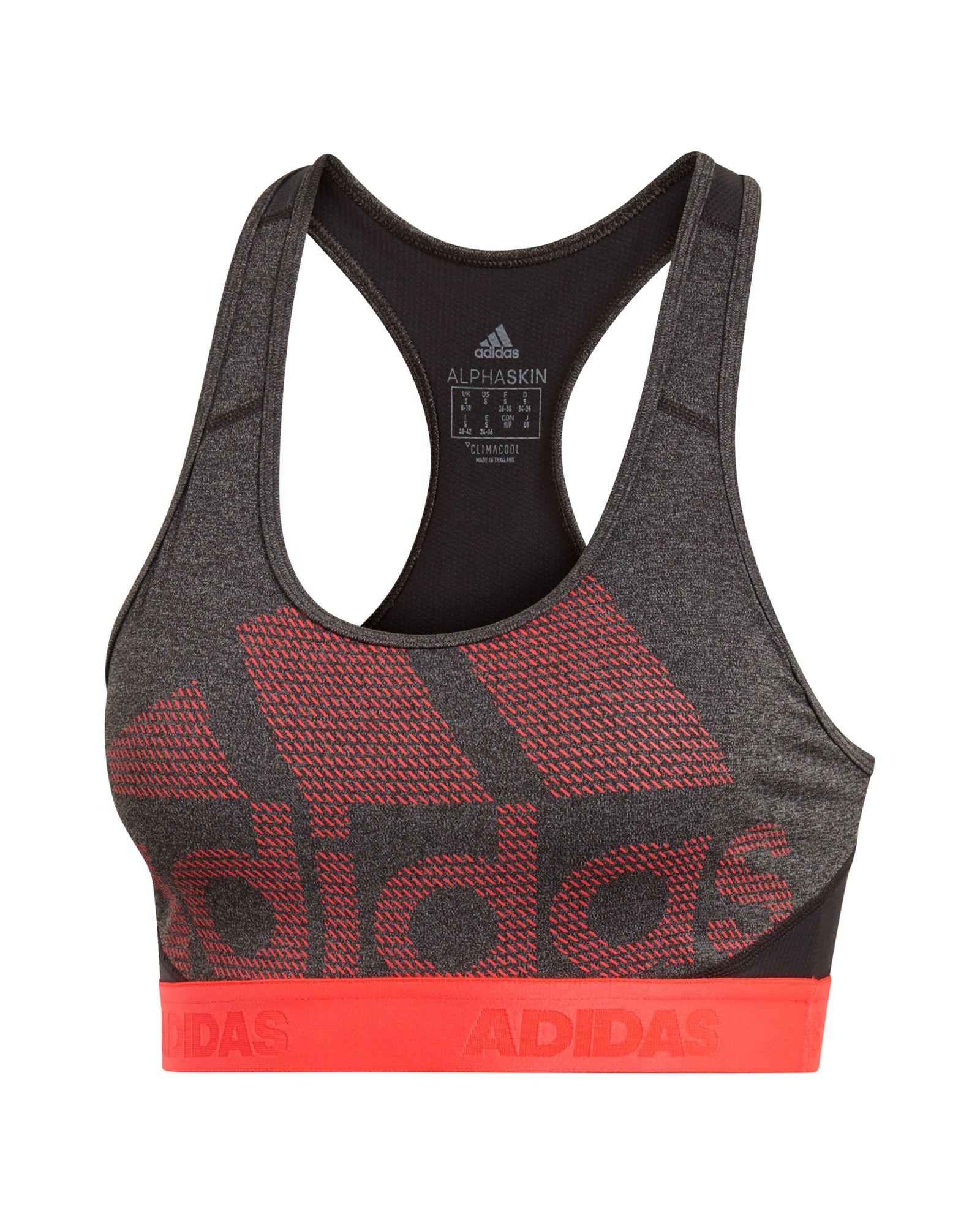 Top de Training Dont Rest Alphaskin Mujer Gris Rojo - Fútbol Factory