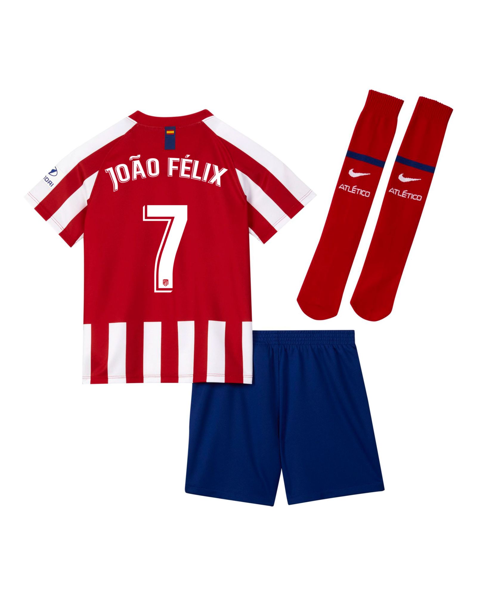 Conjunto 1ª Atlético de Madrid 2019/2020 Infantil Joao Félix - Fútbol Factory