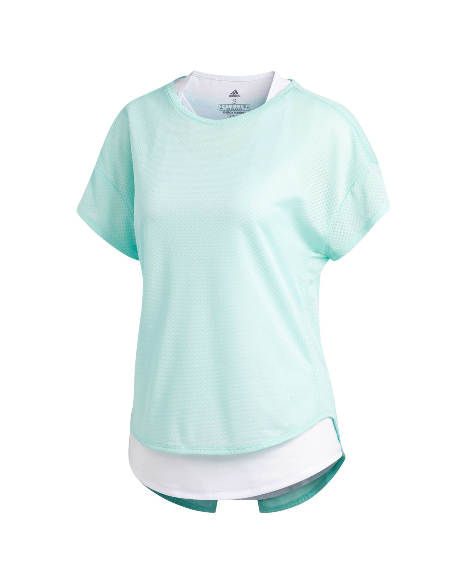 Camiseta de Running Adapt To Caos Mujer Verde - Fútbol Factory
