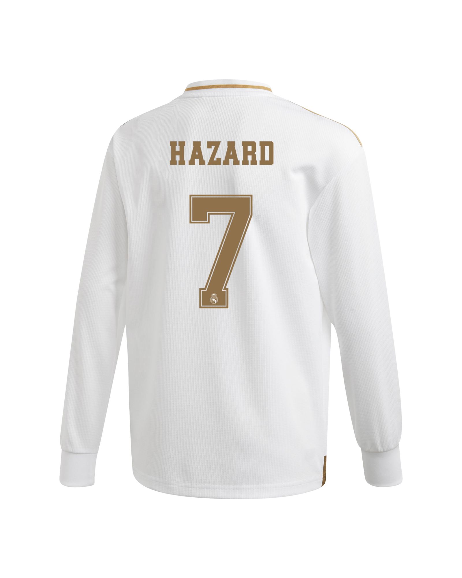 Camiseta 1ª Real Madrid 2019/2020 Manga Larga Junior Hazard - Fútbol Factory