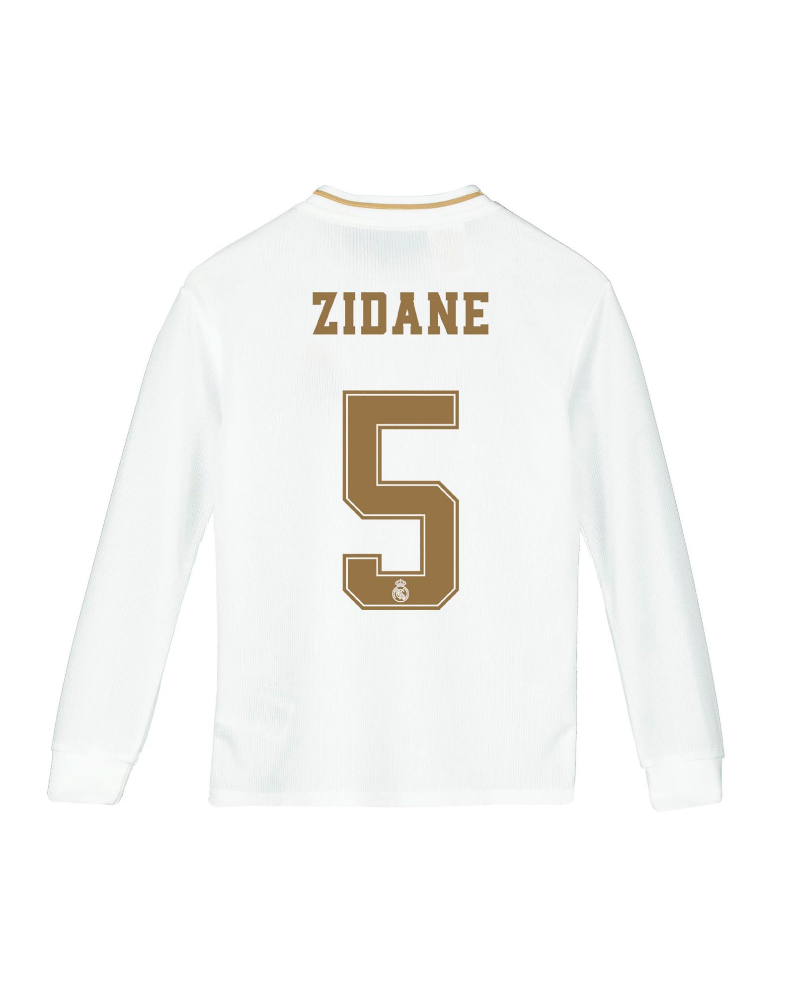 Camiseta 1ª Real Madrid 2019/2020 Manga Larga Junior Zidane - Fútbol Factory