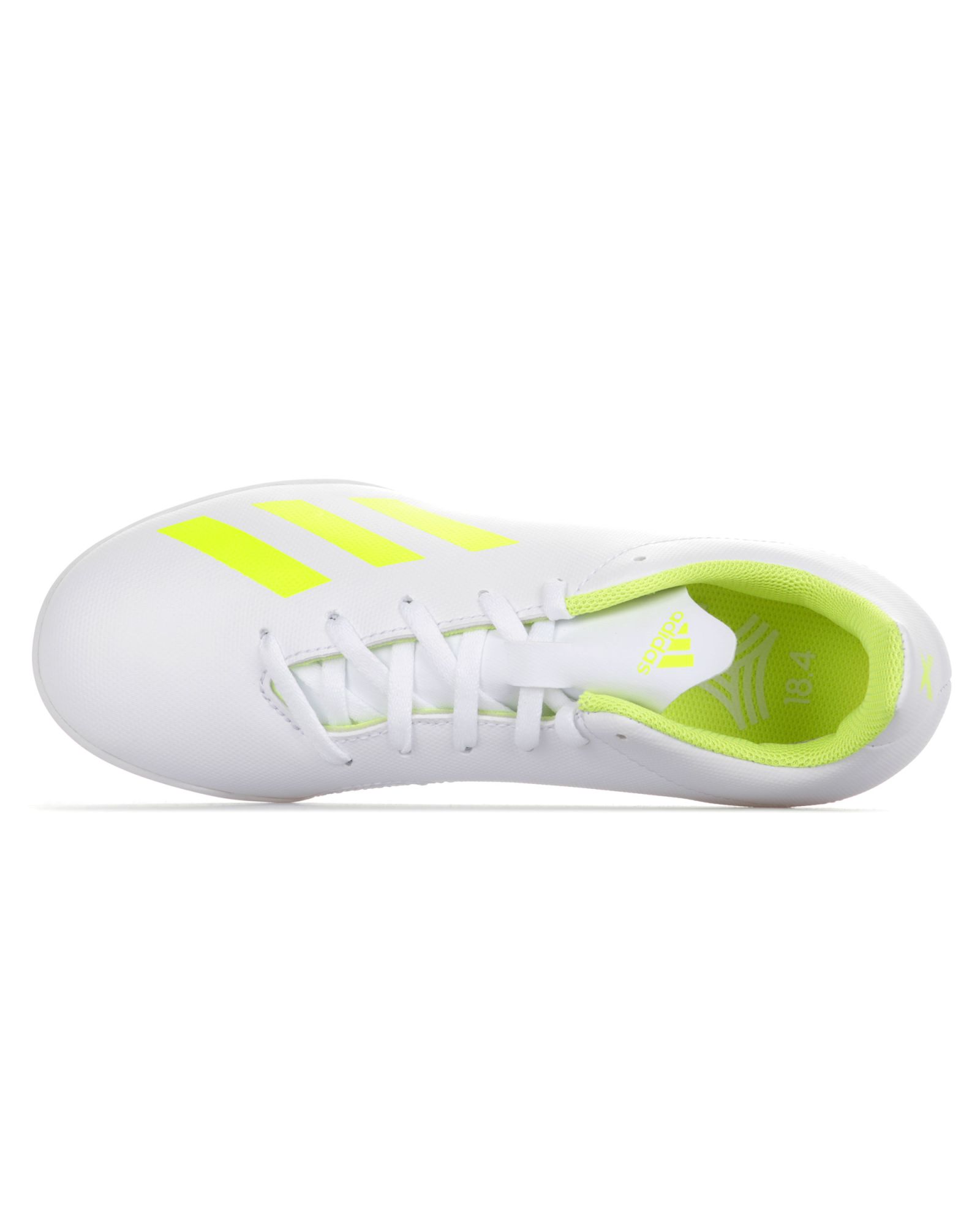 Botas de Fútbol X Tango 18.4 TF Junior Blanco Amarillo - Fútbol Factory