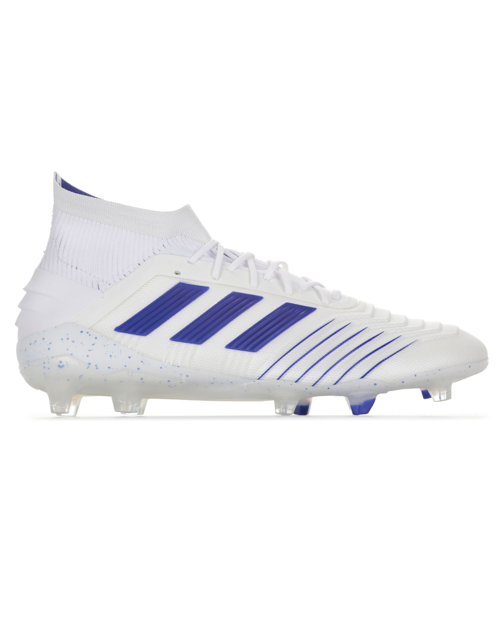 Botas de Fútbol Predator 19.1 FG Blanco Azul - Fútbol Factory