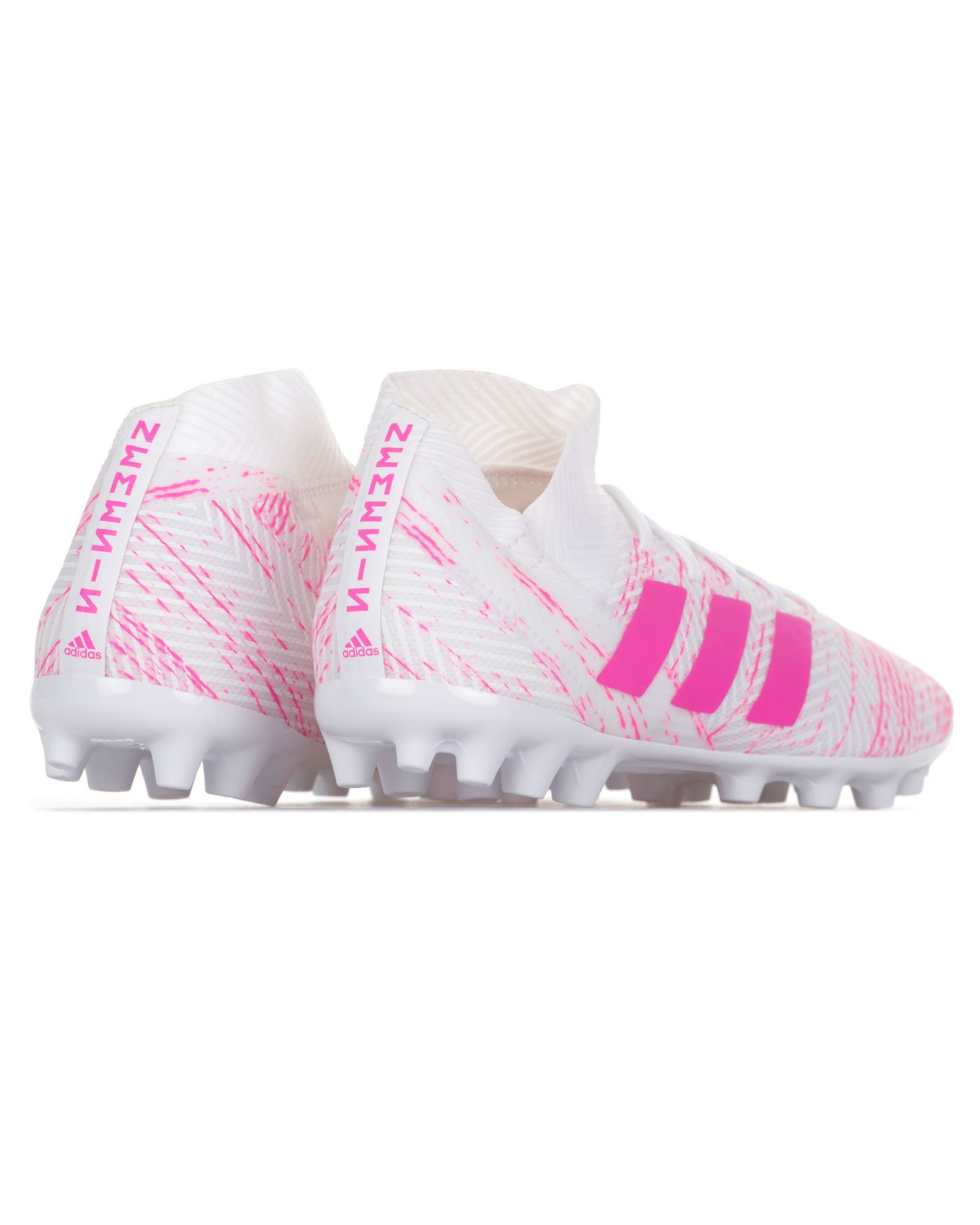 Botas de Fútbol Nemeziz 18.3 AG Blanco Rosa - Fútbol Factory