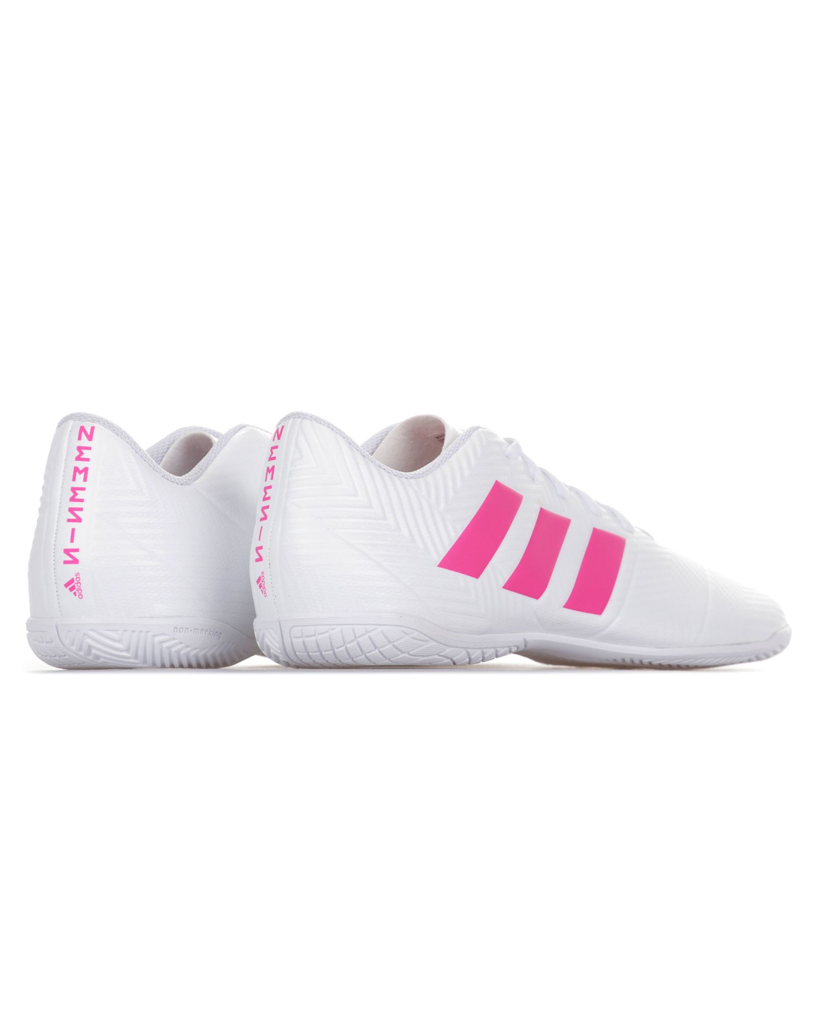 Zapatillas Fútbol Sala Nemeziz 18.4 IN Blanco Rosa