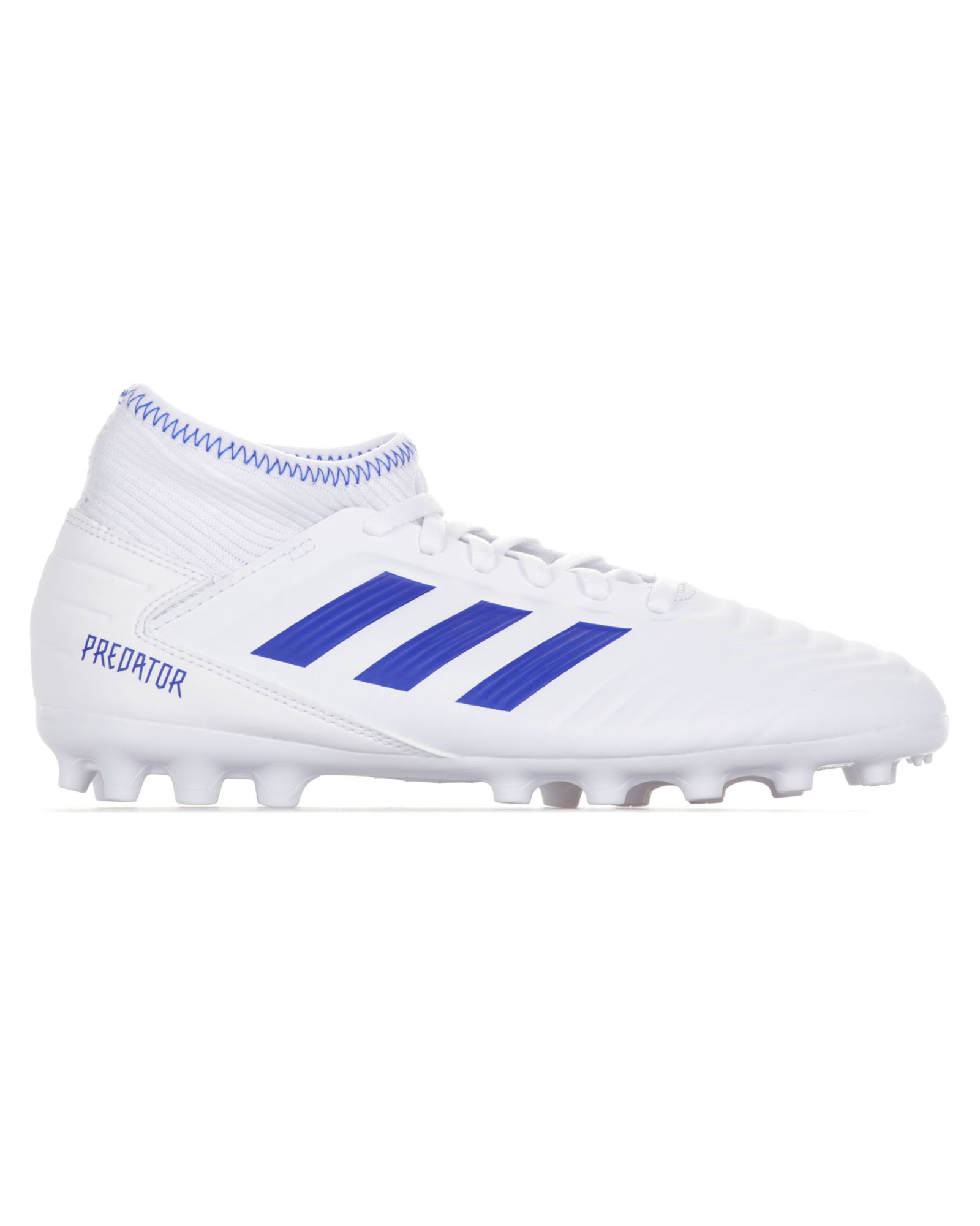 filtrar Secretario Drástico Botas de Fútbol Predator 19.3 AG Junior Blanco Azul