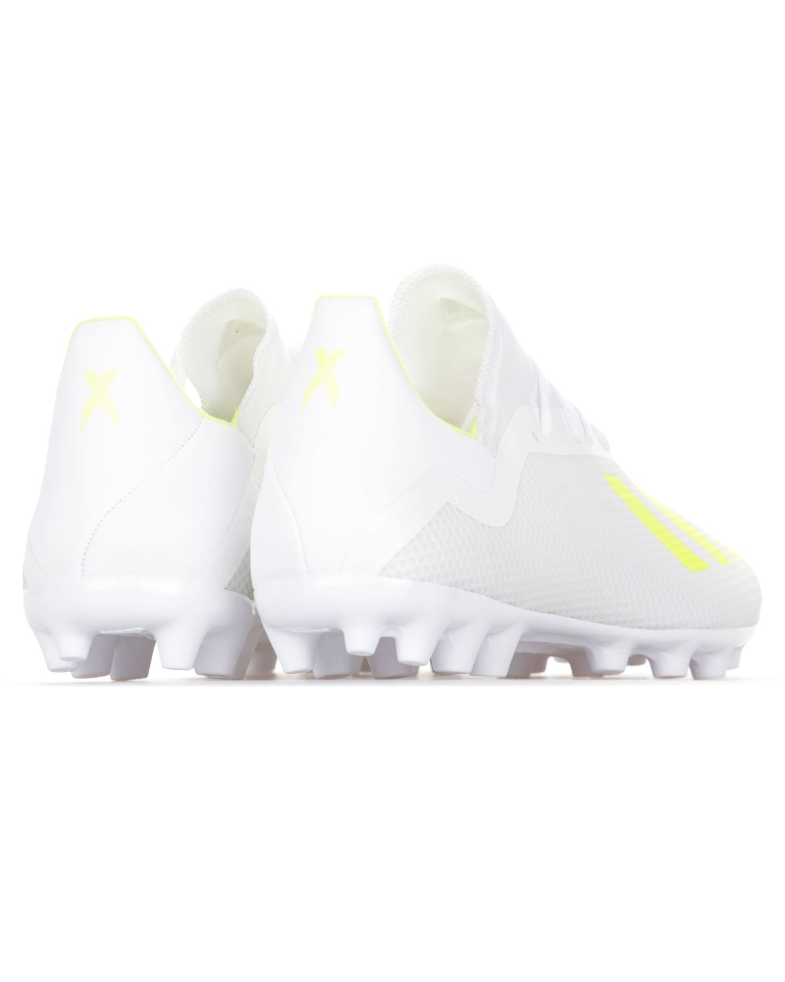 Botas de Fútbol X 18.3 AG Blanco Amarillo - Fútbol Factory