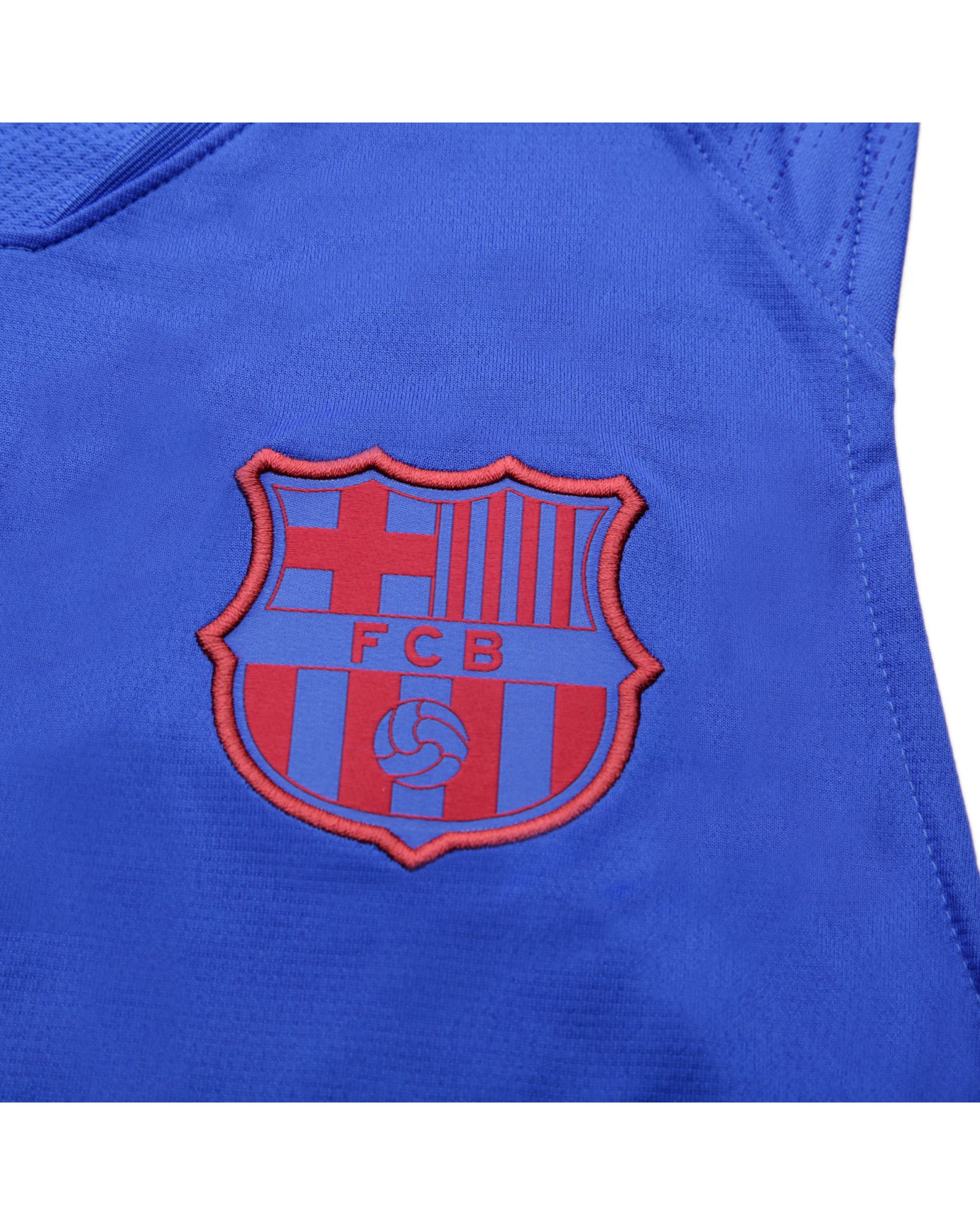 Camiseta Training FC Barcelona 2019/2020 Dri-FIT Sin Mangas Azul - Fútbol Factory