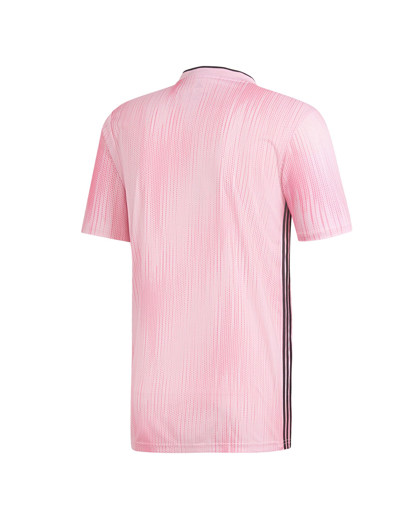 Camiseta de Fútbol Tiro 19 Junior Rosa Negro - Fútbol Factory