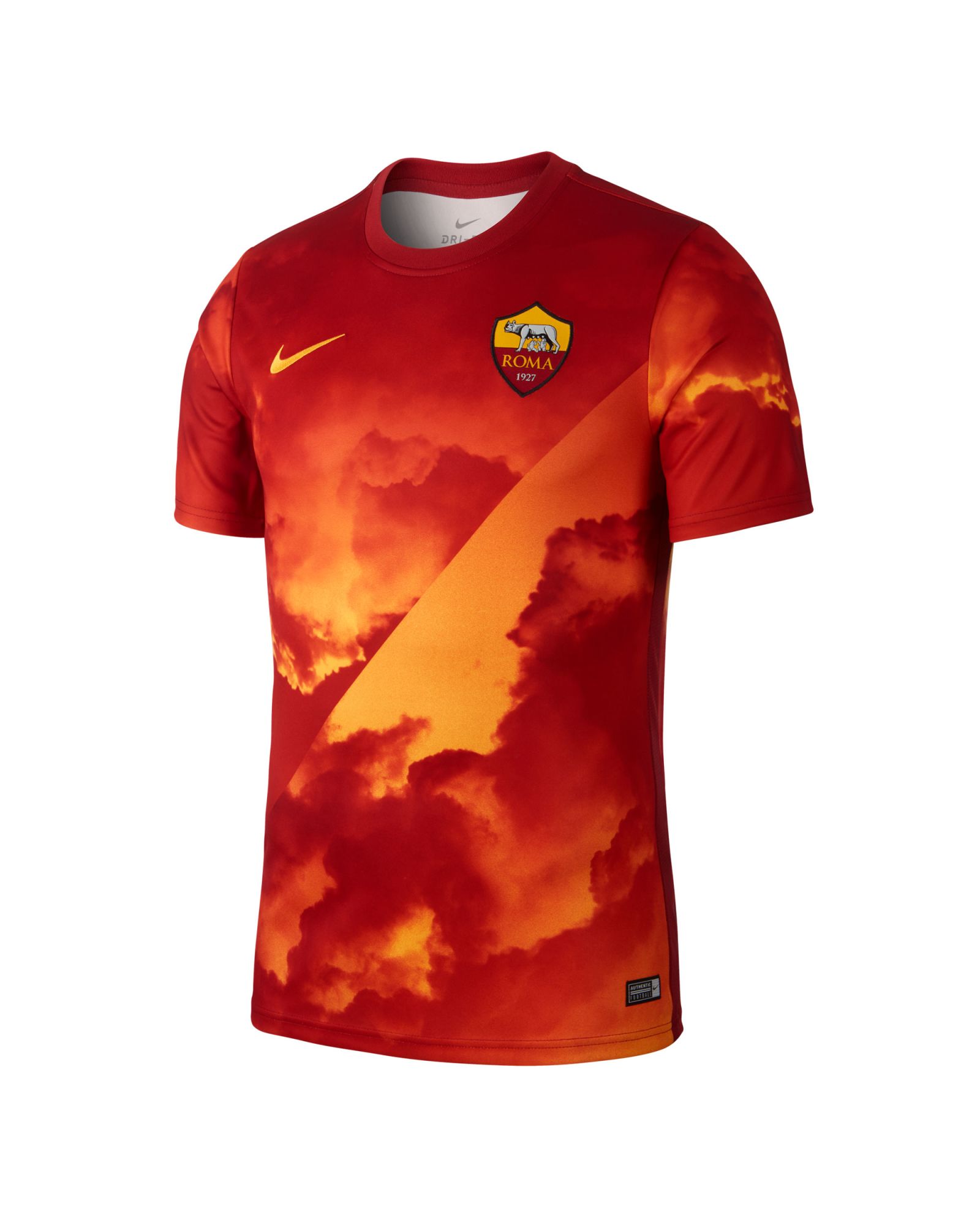 Camiseta Training AS Roma 2019/2020 Dri-FIT Rojo - Fútbol Factory