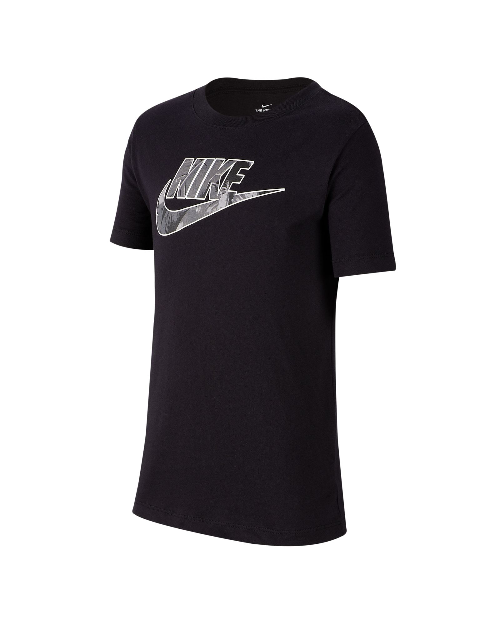 Camiseta de Paseo Sportswear Swoosh Junior Negro - Fútbol Factory