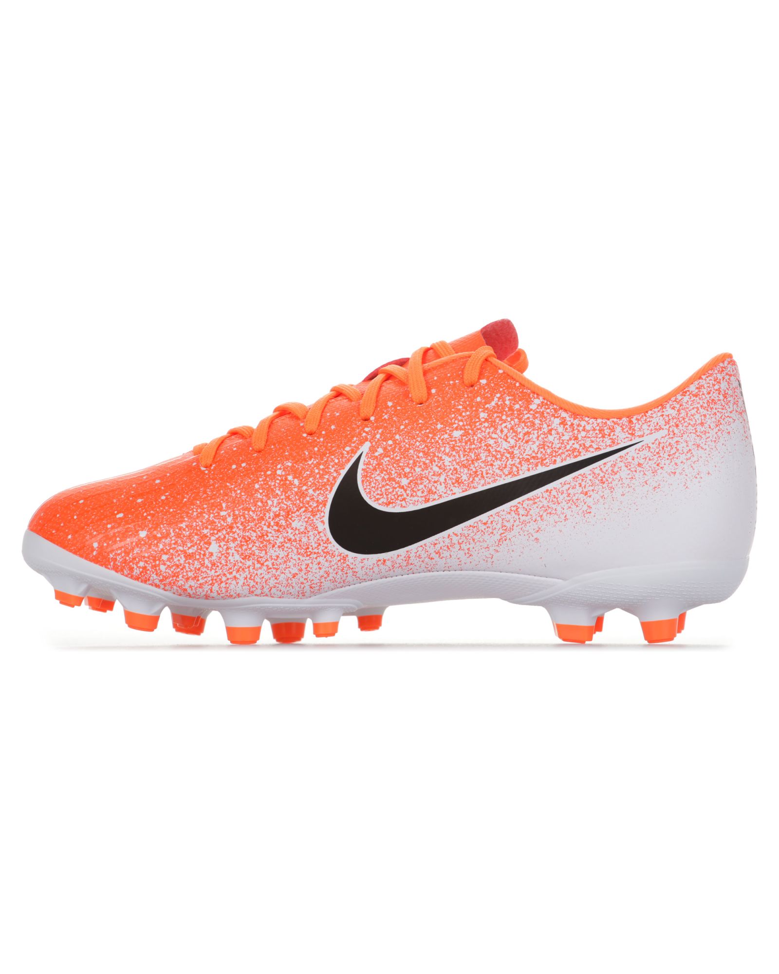 Botas de Fútbol Mercurial VaporX XII Academy MG Junior Naranja Blanco - Fútbol Factory