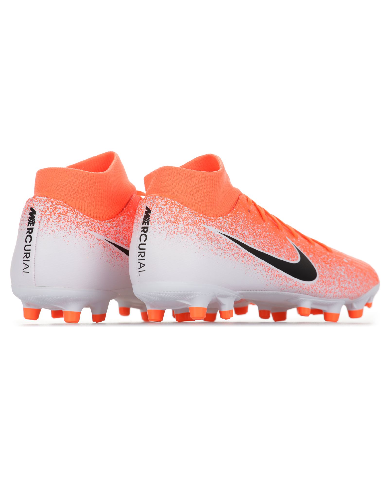 Botas de Fútbol Mercurial Superfly VI Academy MG Naranja Blanco - Fútbol Factory