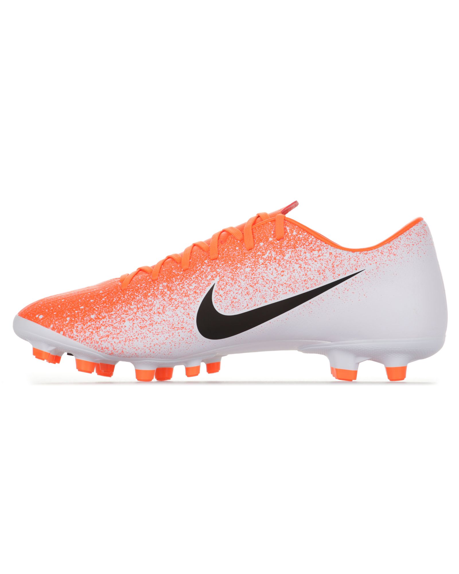 Botas de Fútbol Mercurial Vapor XII Academy MG Naranja Blanco - Fútbol Factory