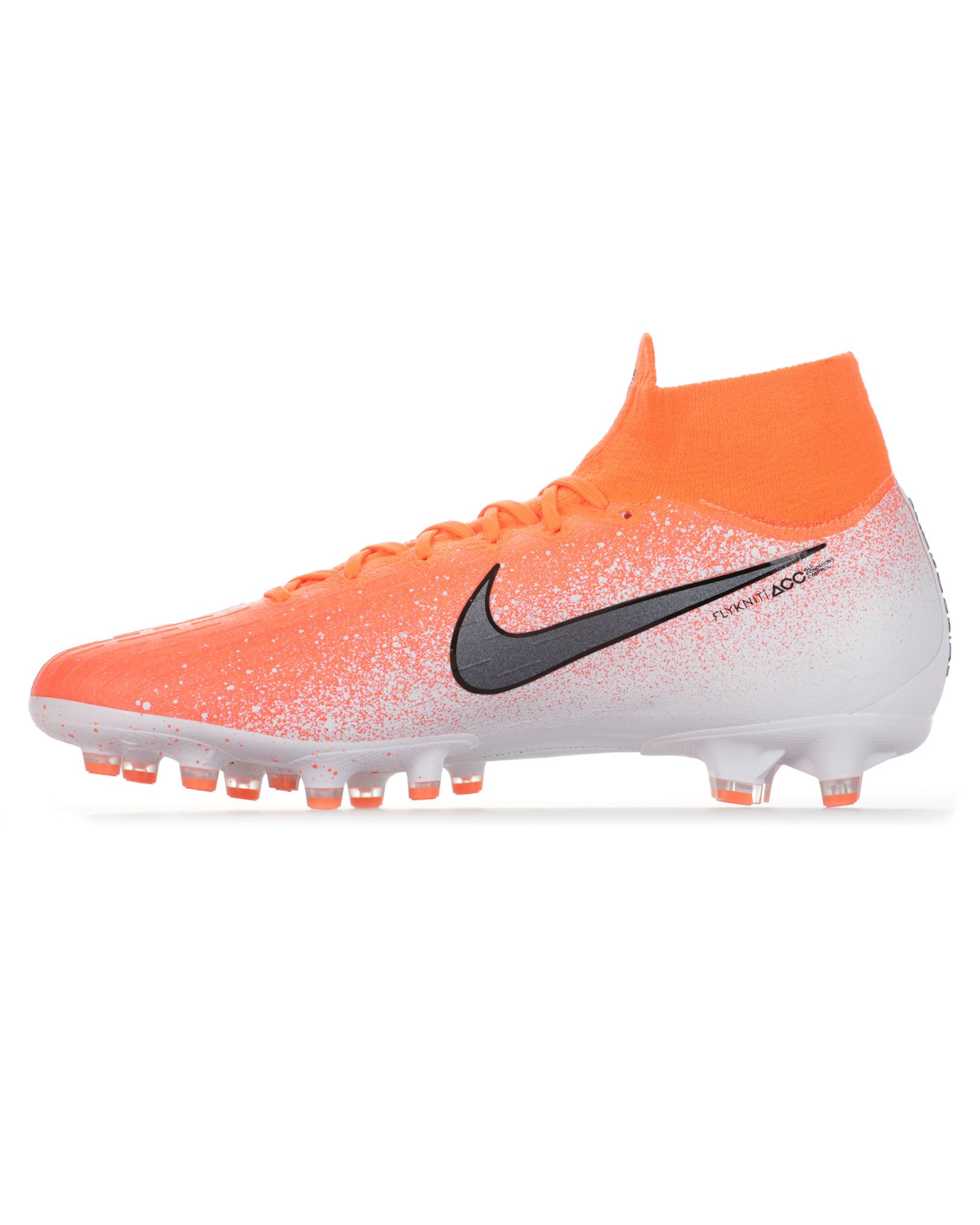 Botas de Fútbol Mercurial Superfly 360 Elite AG-Pro Naranja Blanco - Fútbol Factory