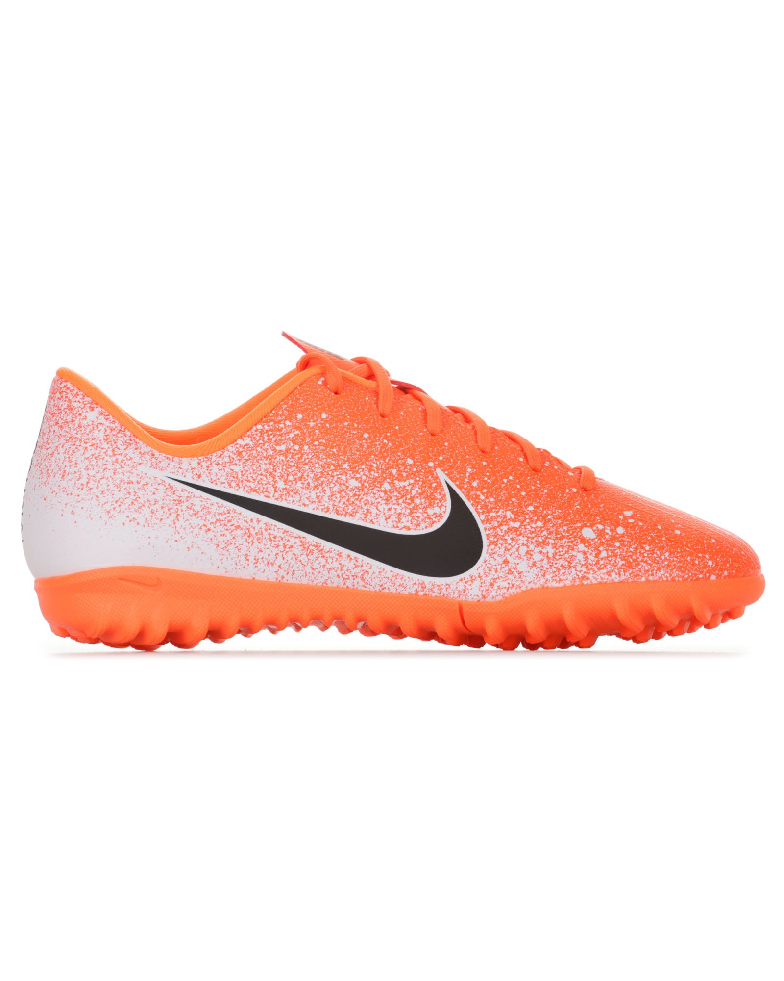 Zapatillas de Fútbol Sala Mercurial VaporX XII Academy Junior TF Naranja Blanco - Fútbol Factory