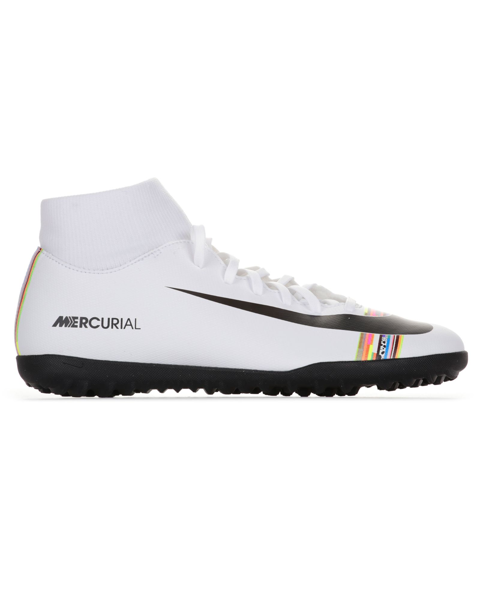 Botas de Fútbol Mercurial SuperflyX VI Club TF LVL UP Blanco - Fútbol Factory