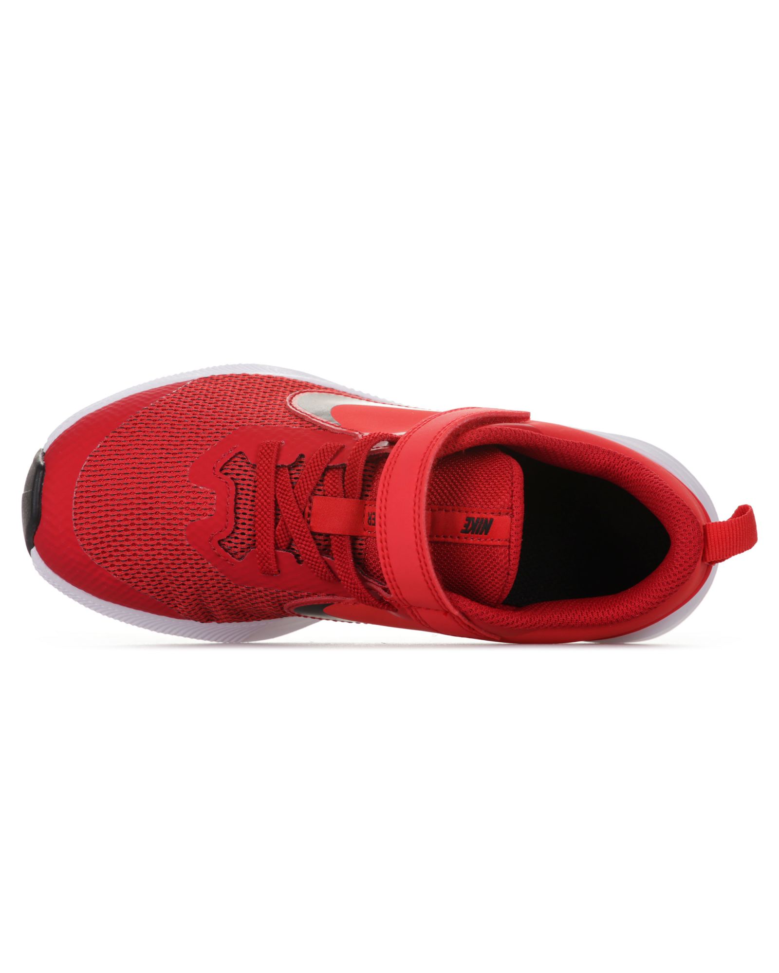 Zapatillas de Running Downshifter 9 Velcro Infantil Rojo - Fútbol Factory