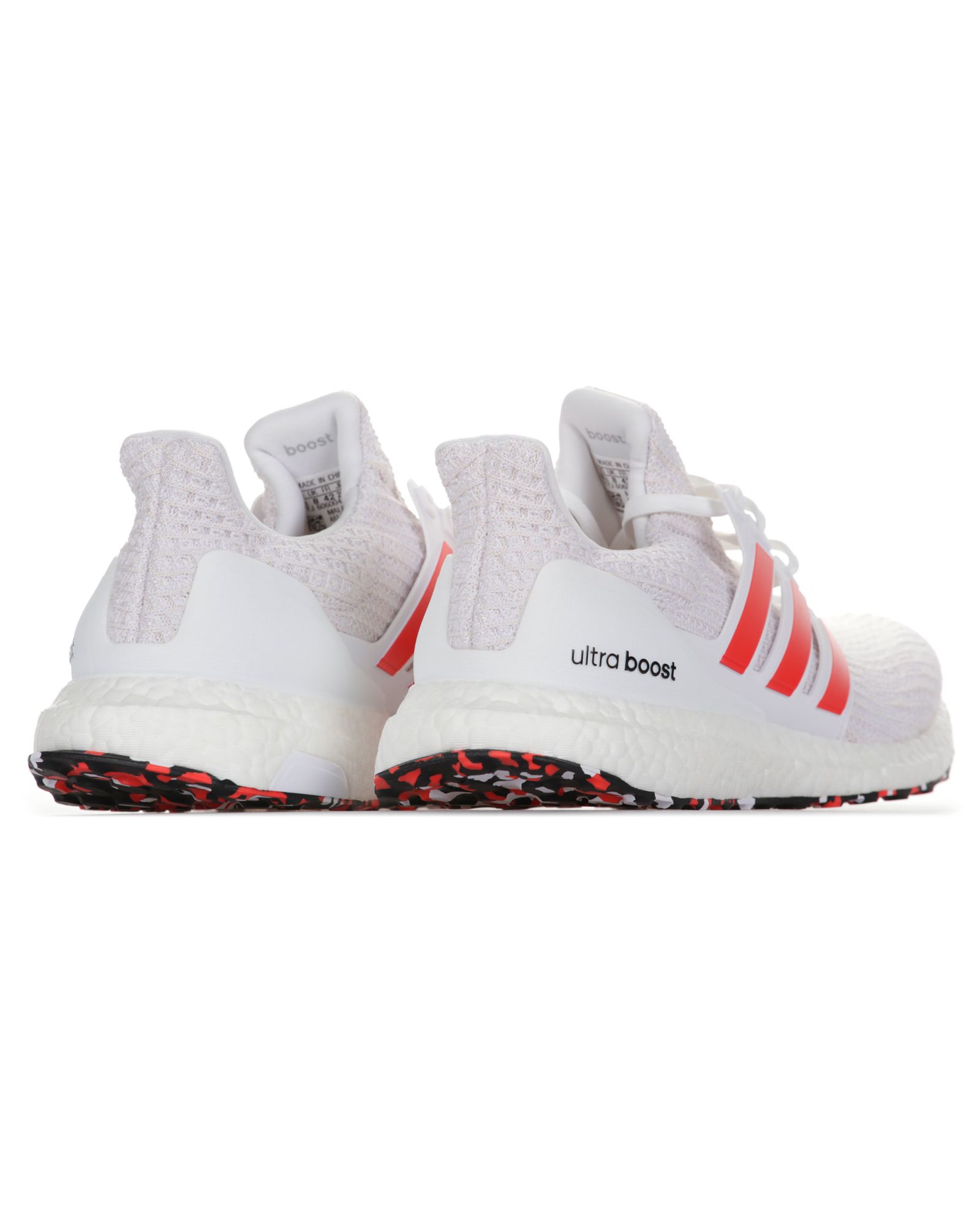 Zapatillas de Running UltraBoost Blanco Rojo - Fútbol Factory