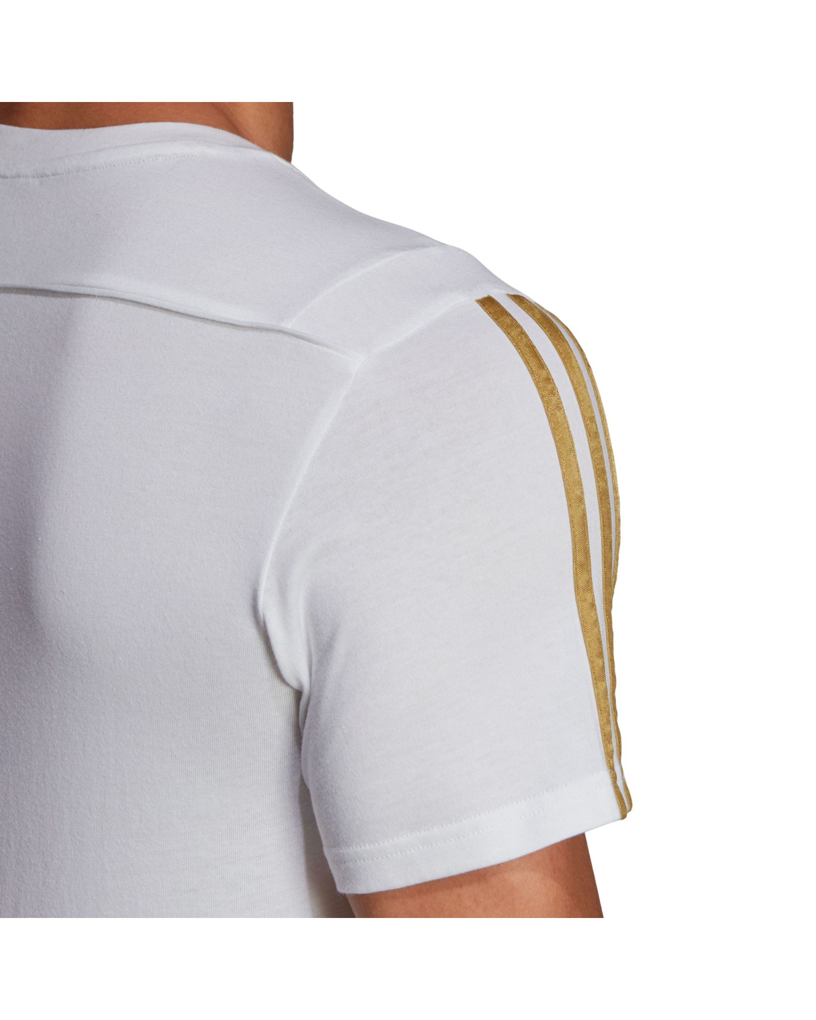 Camiseta de Paseo Real Madrid 2019/2020 Blanco Dorado - Fútbol Factory