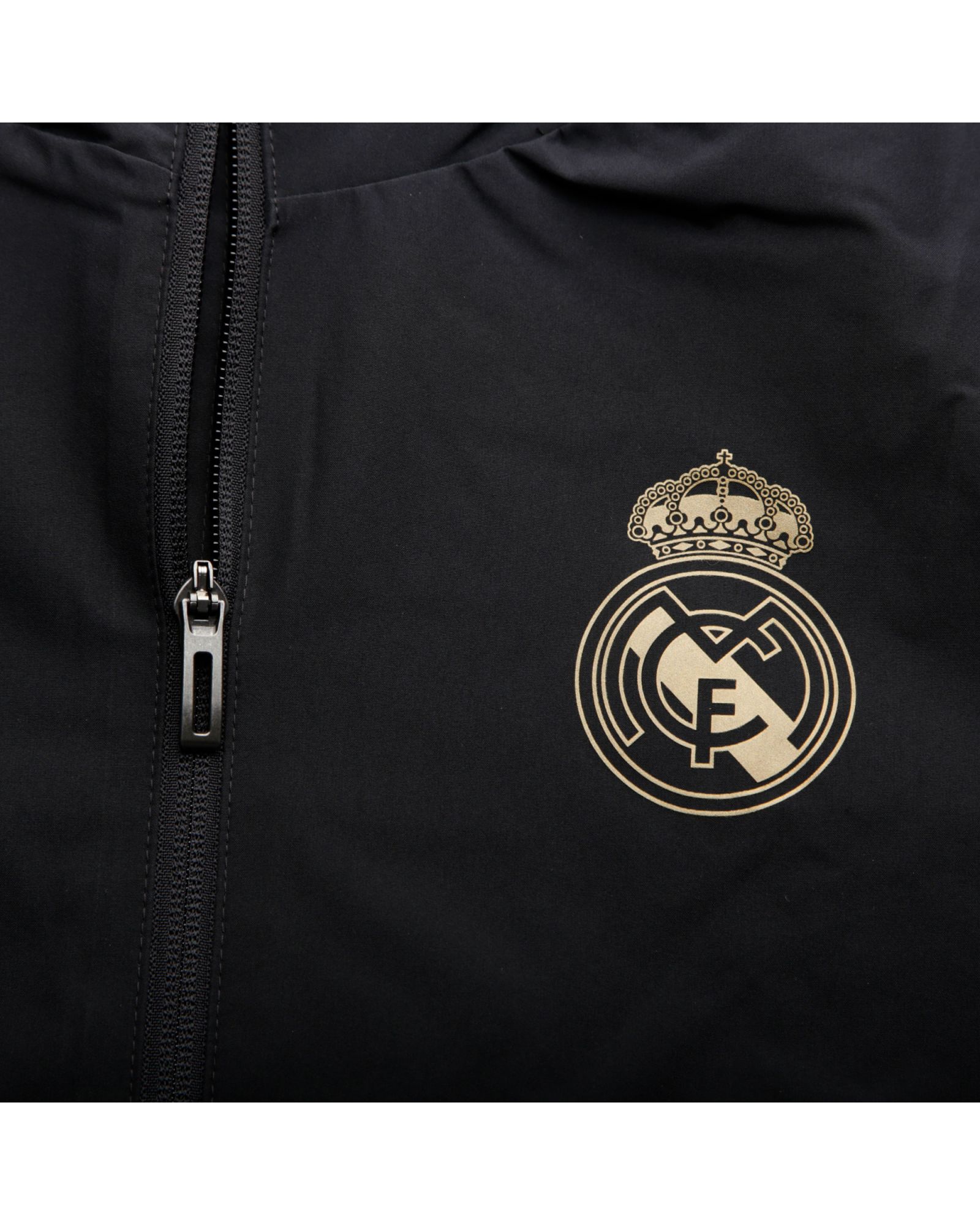 Chubasquero de Training Real Madrid 2019/2020 All Weather Negro - Fútbol Factory