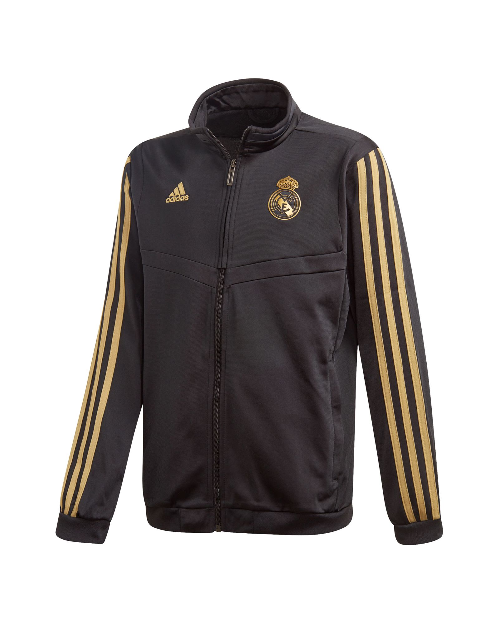 Sudadera de Paseo Real Madrid 2019/2020 Junior Negro Dorado