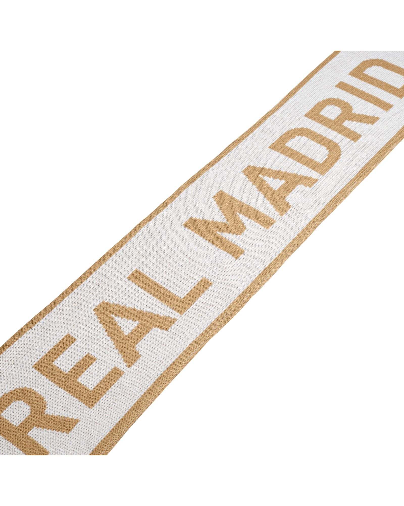 Bufanda Real Madrid 2019/2020 Blanco Dorado - Fútbol Factory