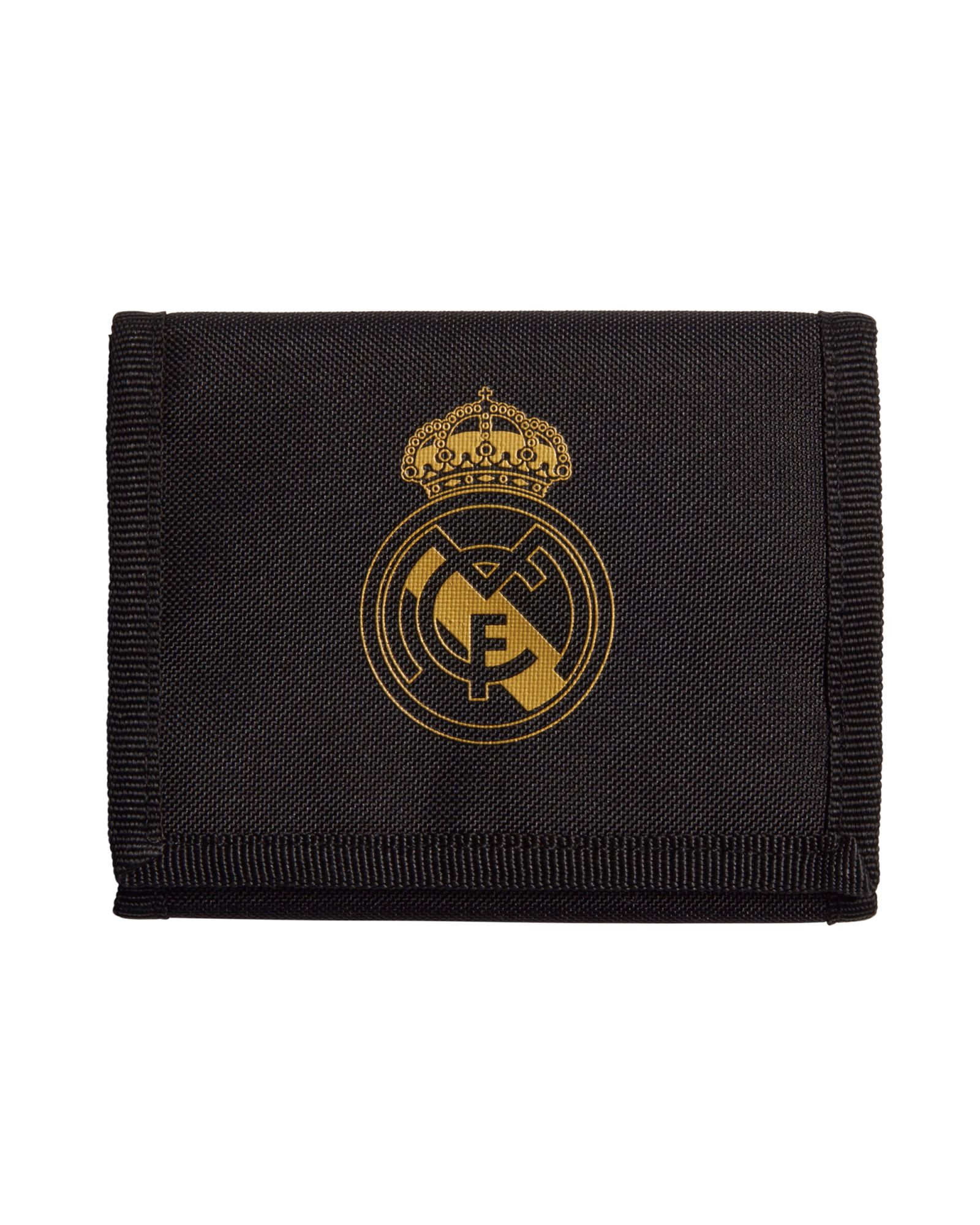 Monedero Real Madrid 2019/2020 Negro Dorado - Fútbol Factory