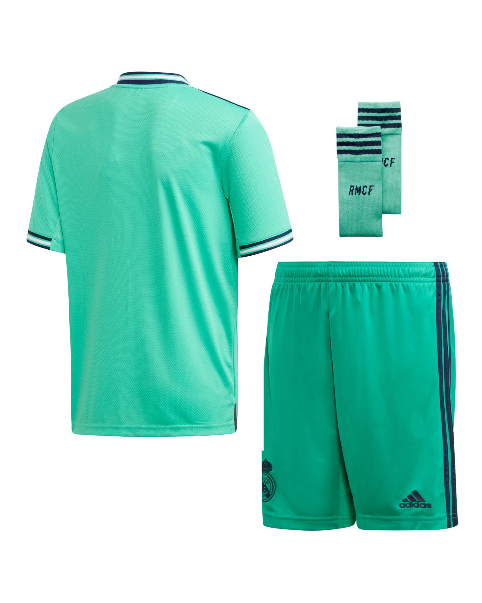 Conjunto 3ª Real Madrid 2019/2020 Junior Verde - Fútbol Factory