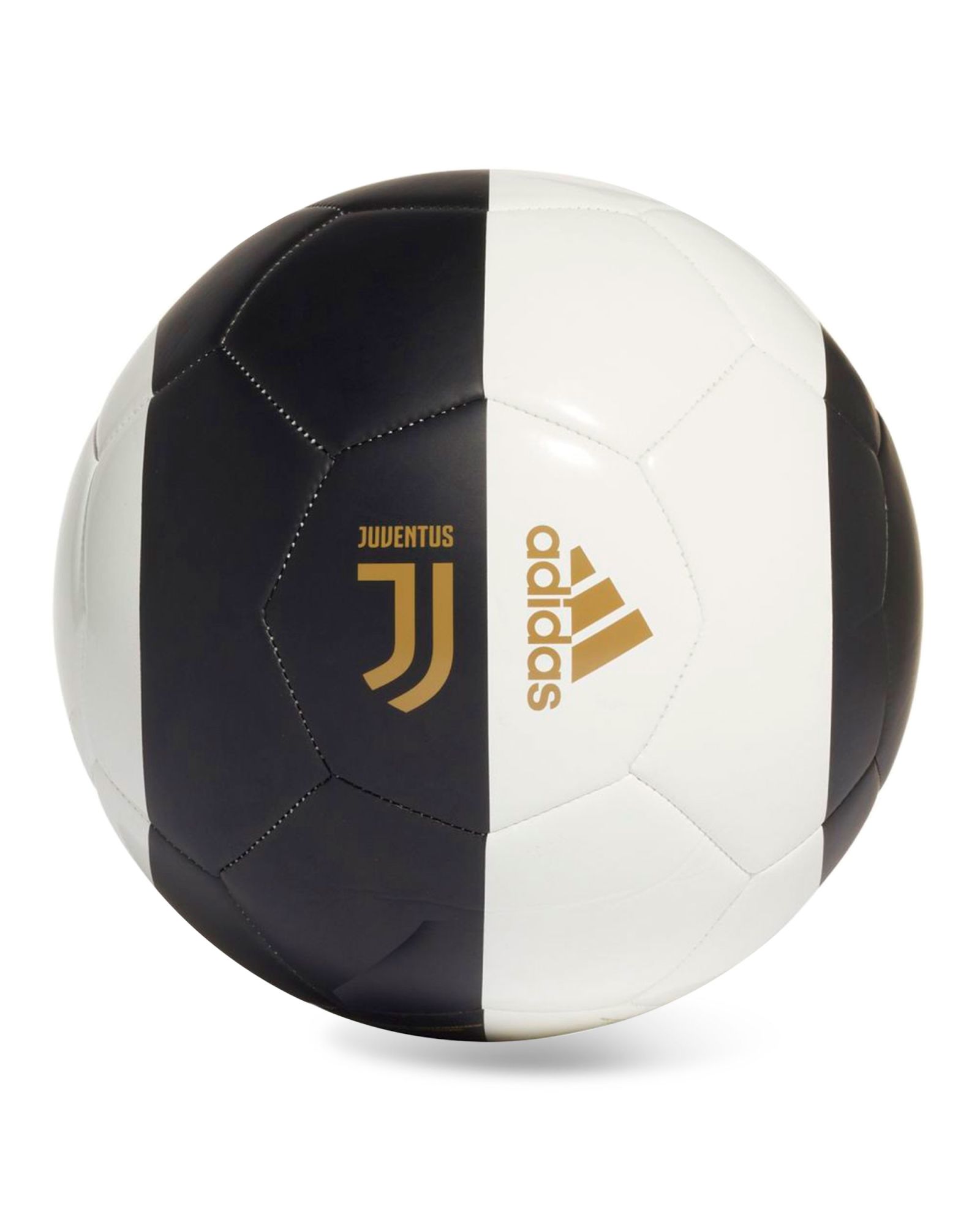 Balón de Fútbol 11 Juventus Turin 2019/2020 Capitano Blanco Negro - Fútbol Factory