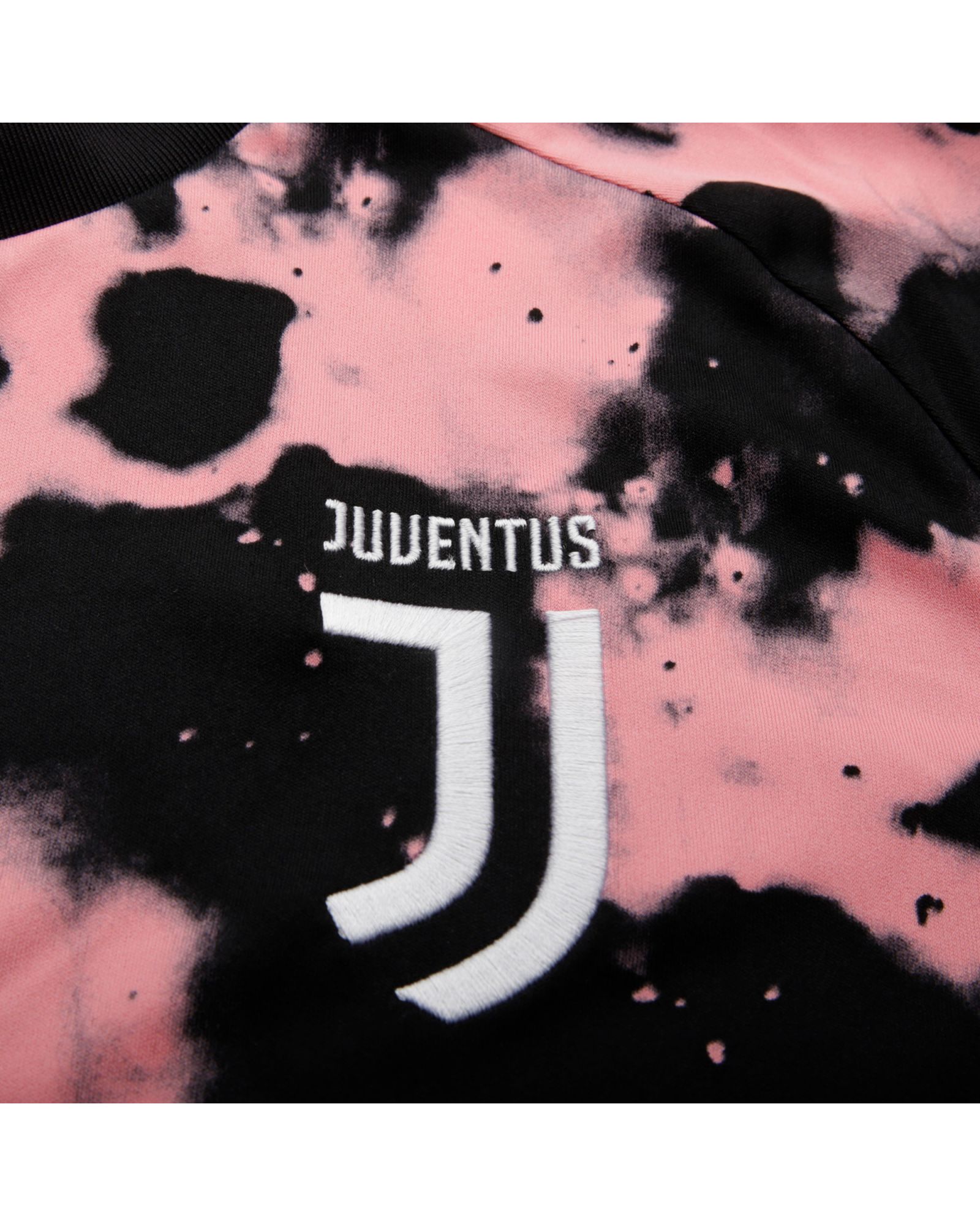 Camiseta Pre-Match Juventus Turin 2019/2020 Parley Rosa Negro - Fútbol Factory