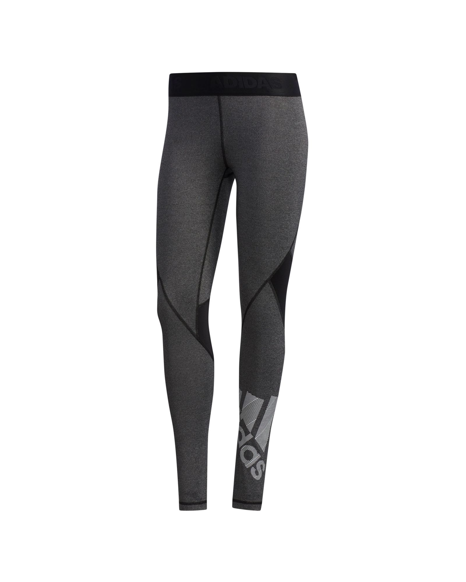 Mallas Largas de Training Alphaskin Sport Mujer Negro - Fútbol Factory