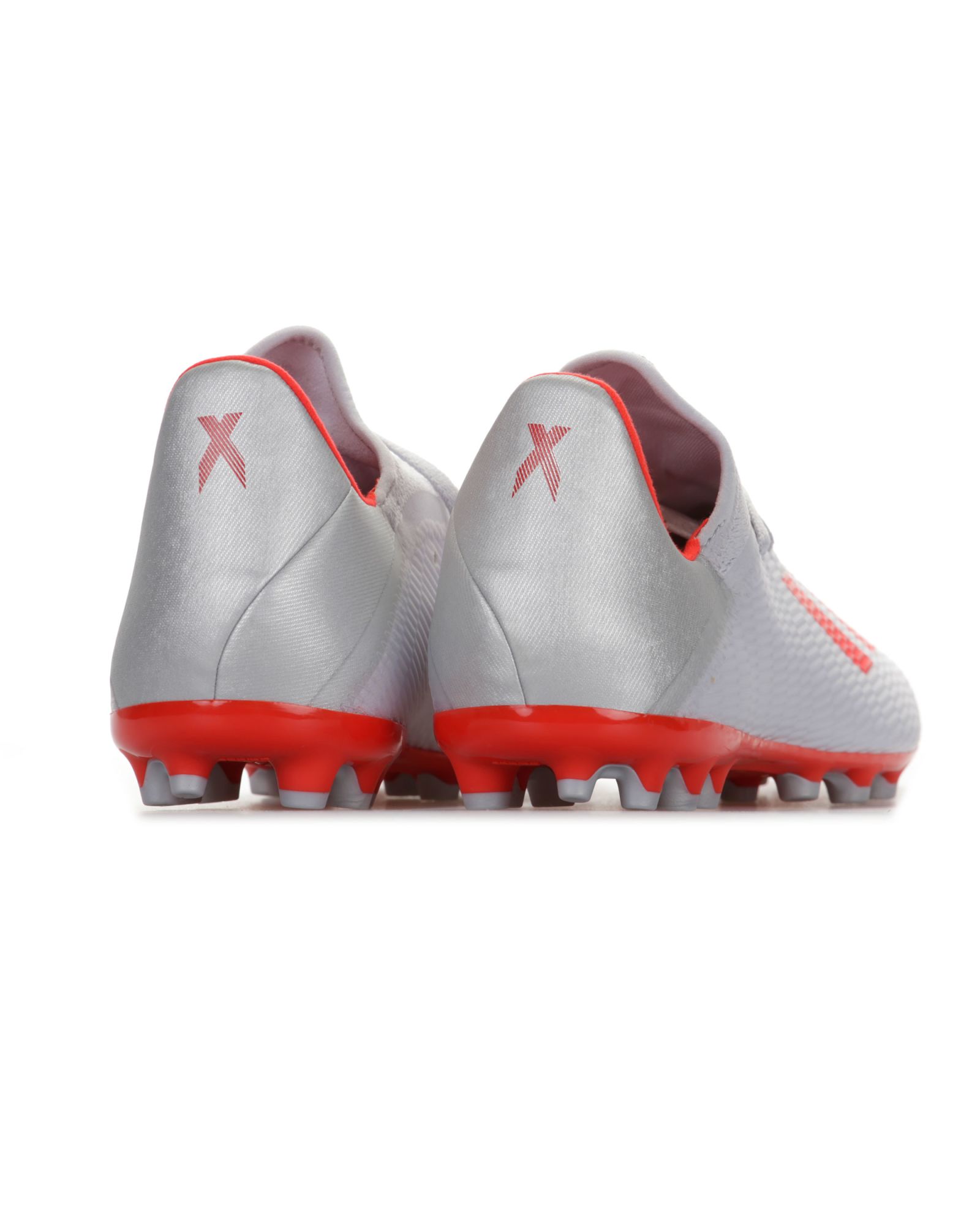 Botas de Fútbol X 19.3 AG Junior Plata Rojo - Fútbol Factory