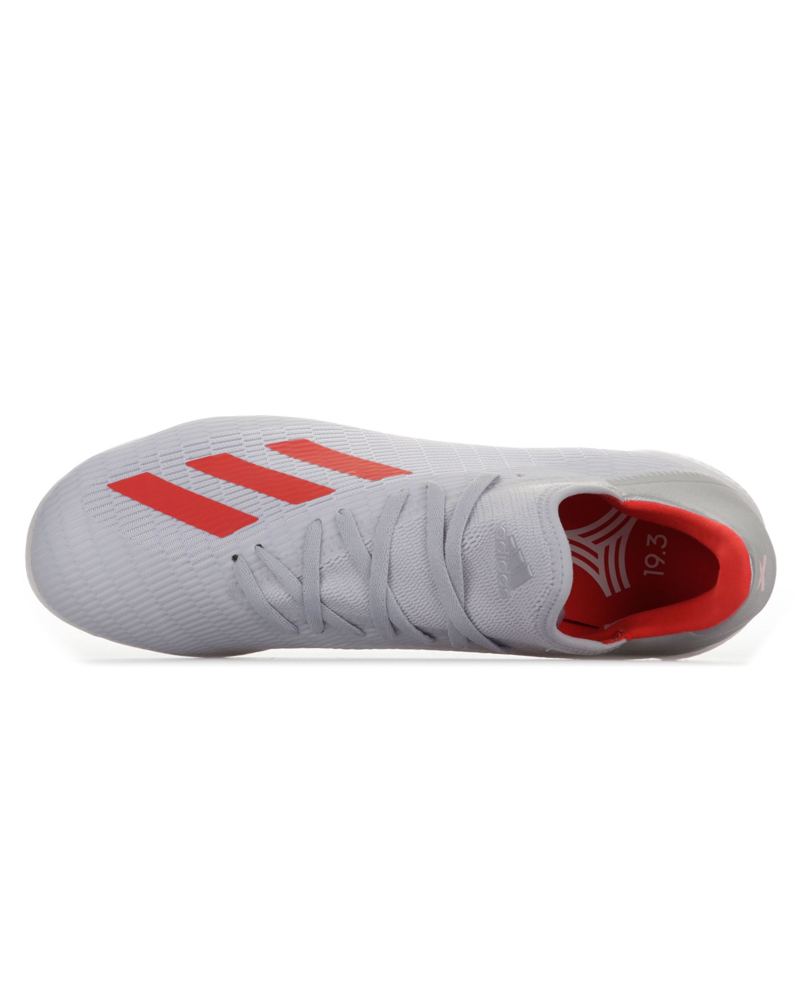 Zapatillas de Fútbol Sala X Tango 19.3 IN Plata Rojo - Fútbol Factory