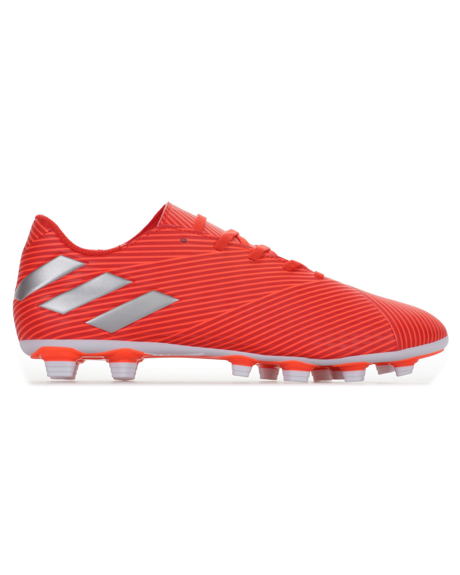 Botas de Fútbol Nemeziz 19.4 FxG Rojo Plata - Fútbol Factory