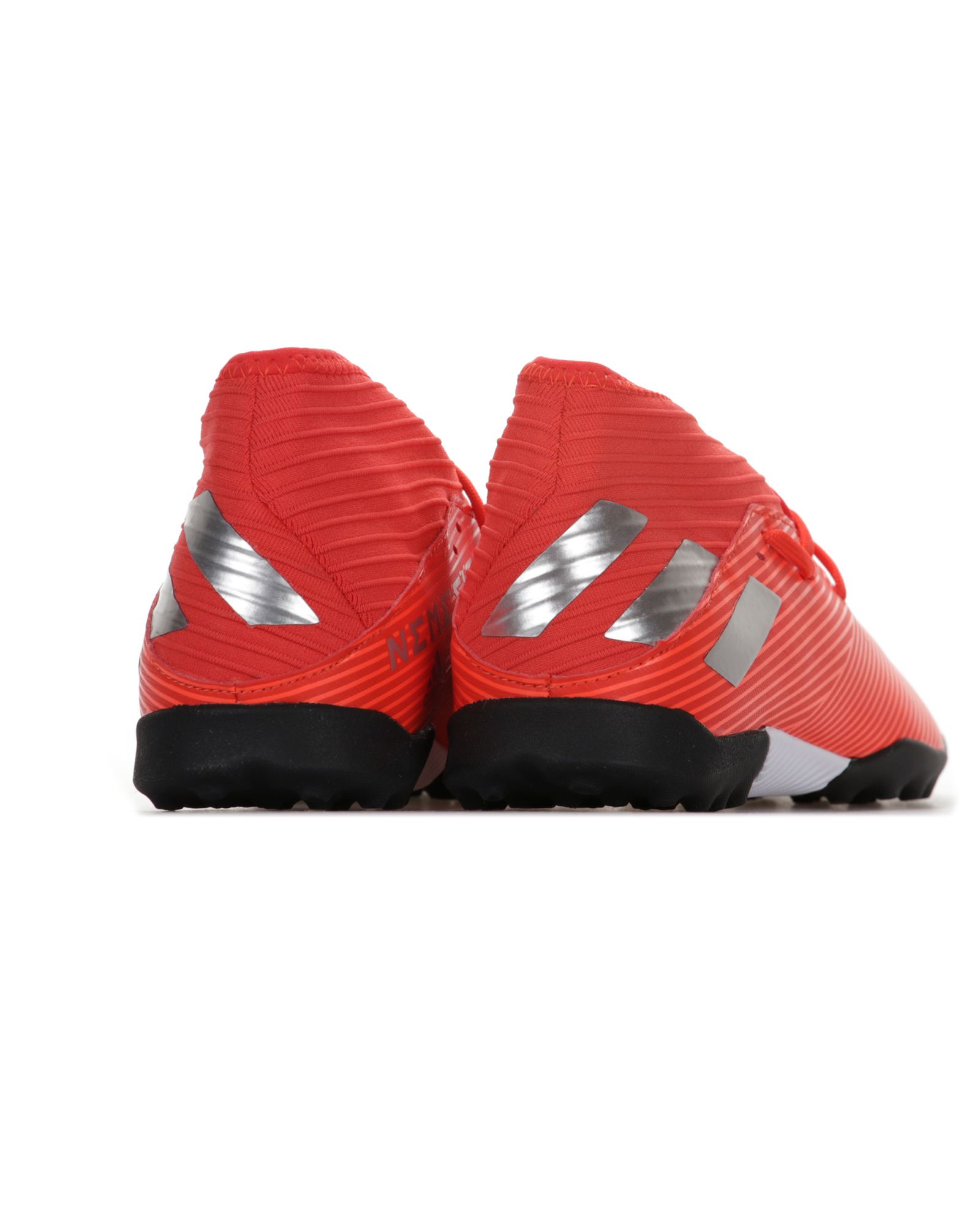 Botas de fútbol Nemeziz 19.3 TF Junior Rojo Plata - Fútbol Factory