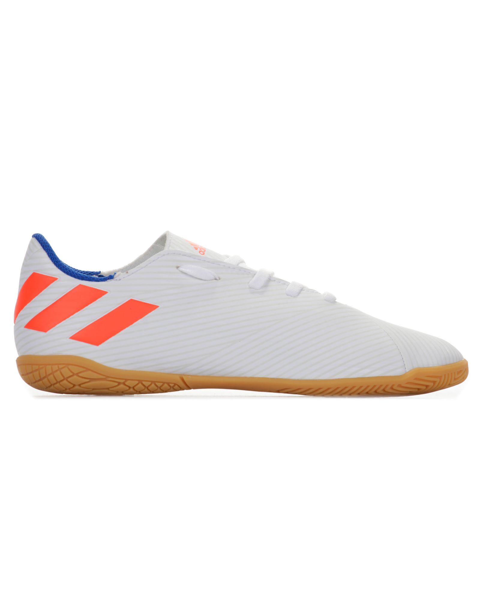 Zapatillas de fútbol sala Nemeziz Messi 19.3 IN Junior Blanco Azul - Fútbol Factory