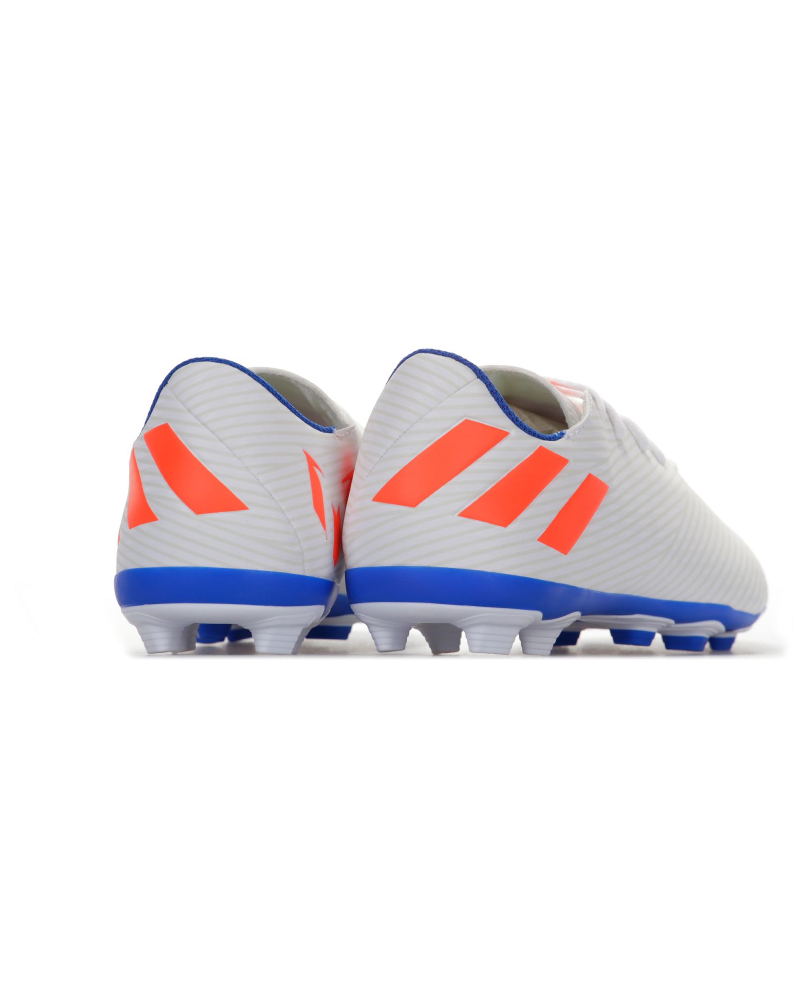 Botas de Fútbol Nemeziz Messi 19.4 FxG Junior Blanco Azul - Fútbol Factory