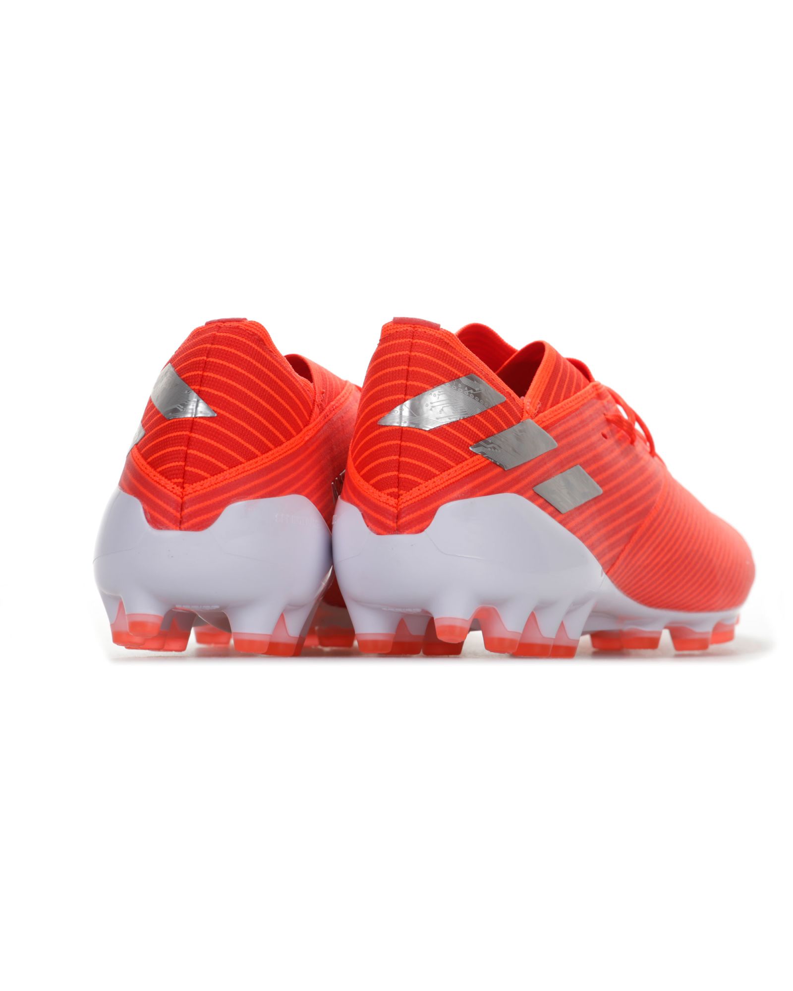 Botas de Fútbol Nemeziz 19.1 AG Rojo Plata - Fútbol Factory